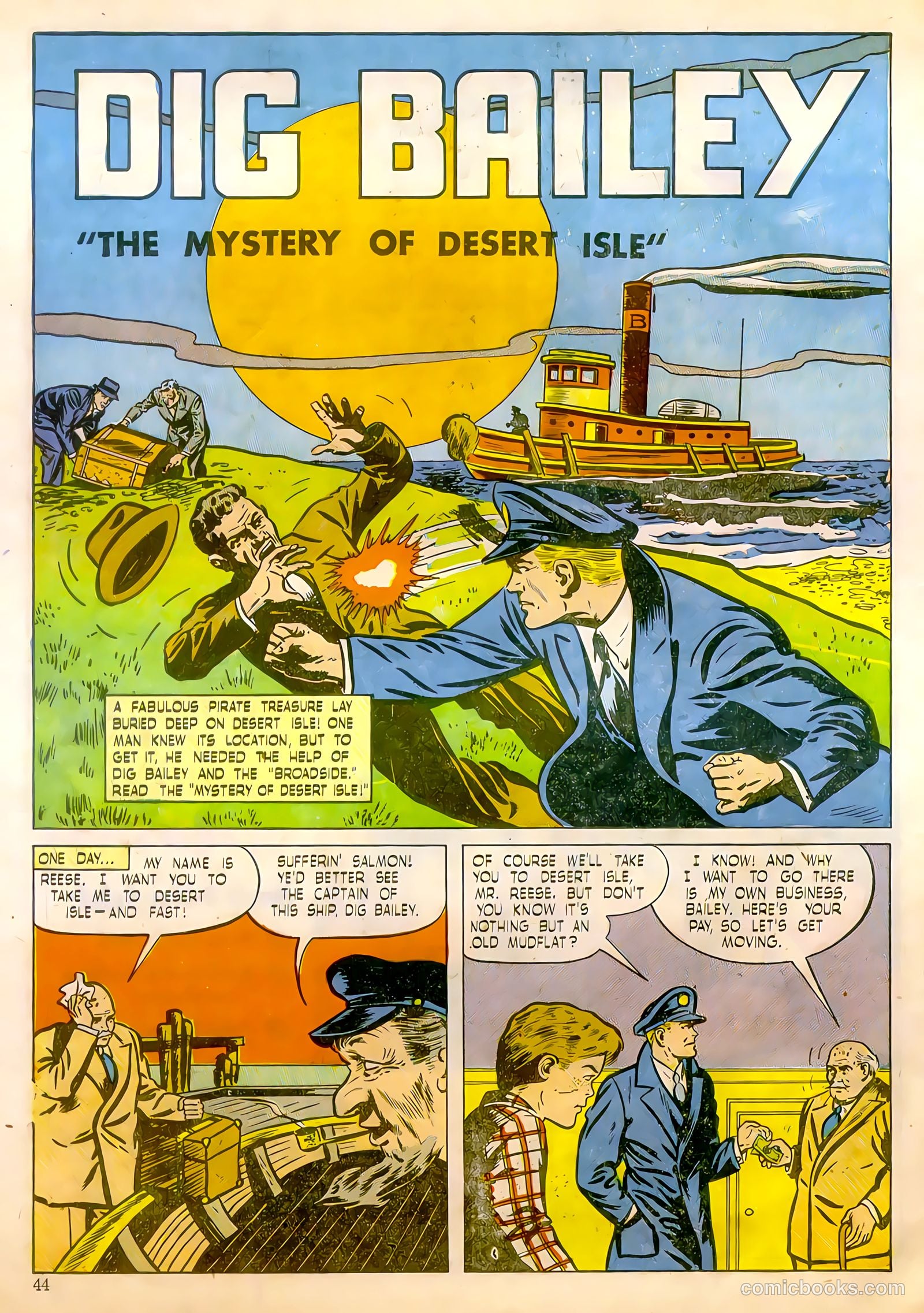 Calling All Boys #11 (1947) — page 44