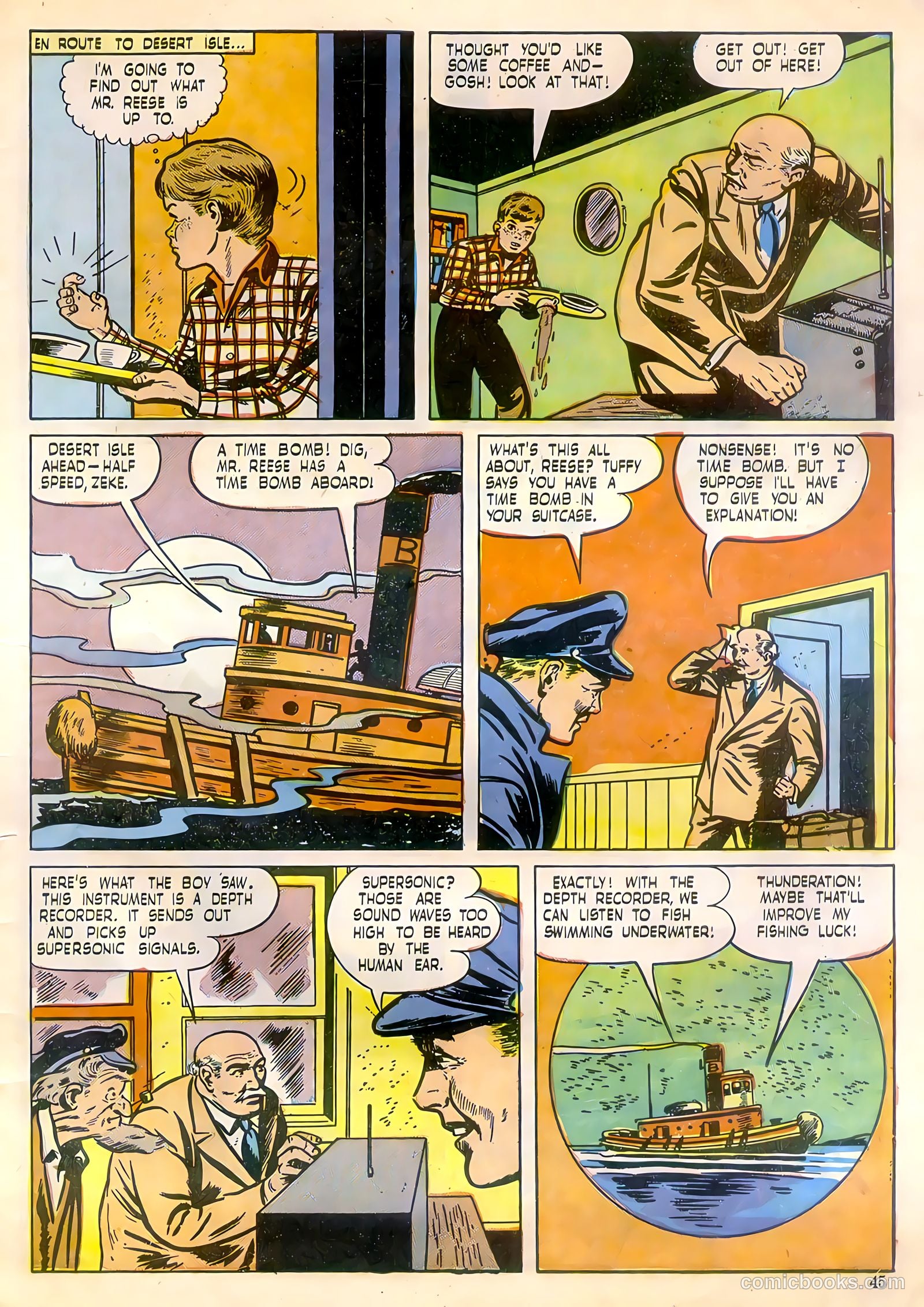 Calling All Boys #11 (1947) — page 45