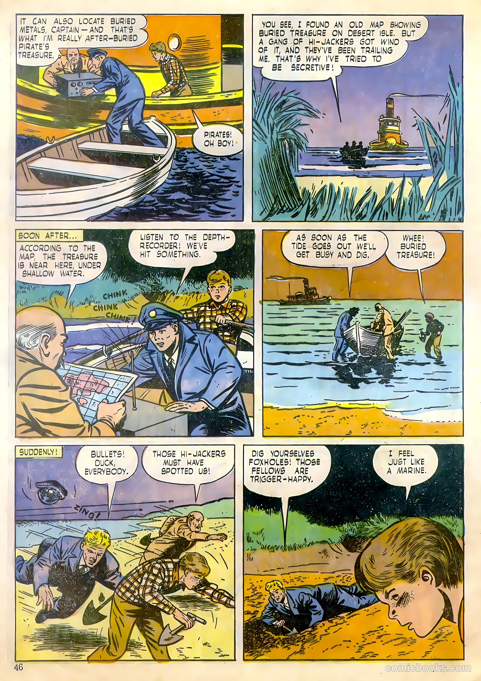 Calling All Boys #11 (1947) — page 46