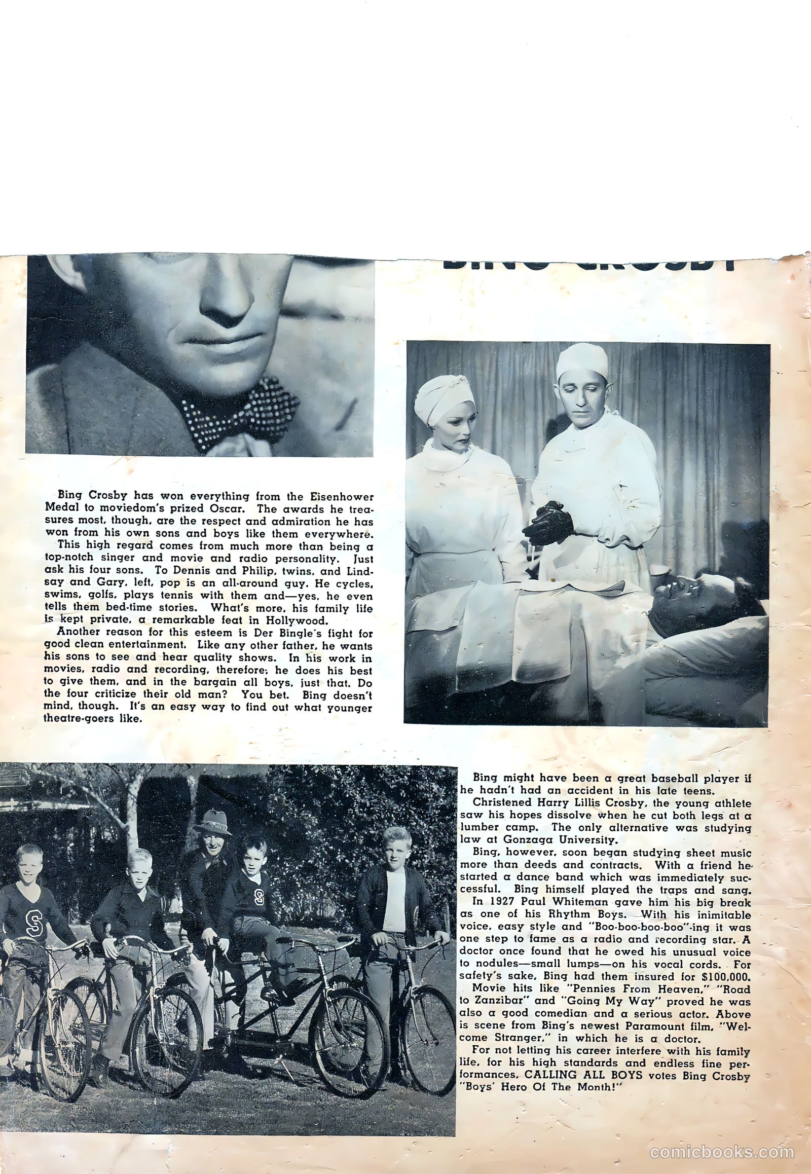 Calling All Boys #13 (1947, Parents' Magazine Press) — page 2 of 36