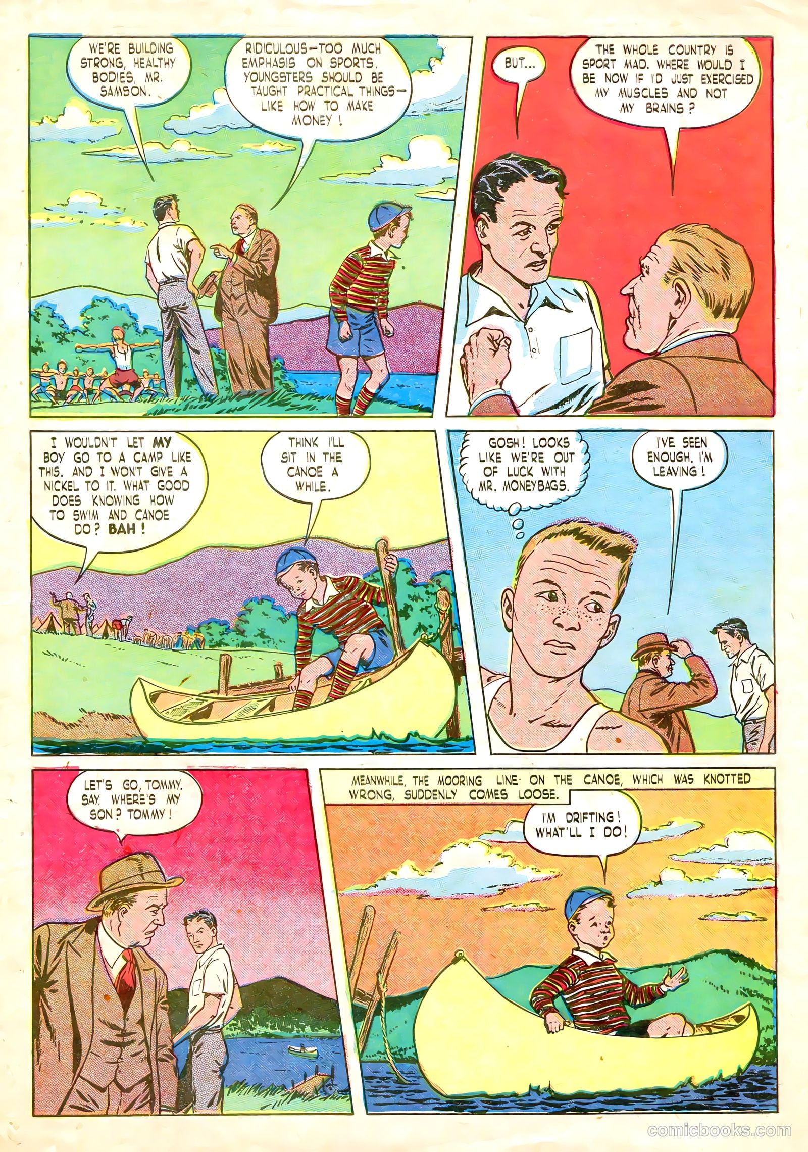 Calling All Boys #13 (1947, Parents' Magazine Press) — page 5 of 36