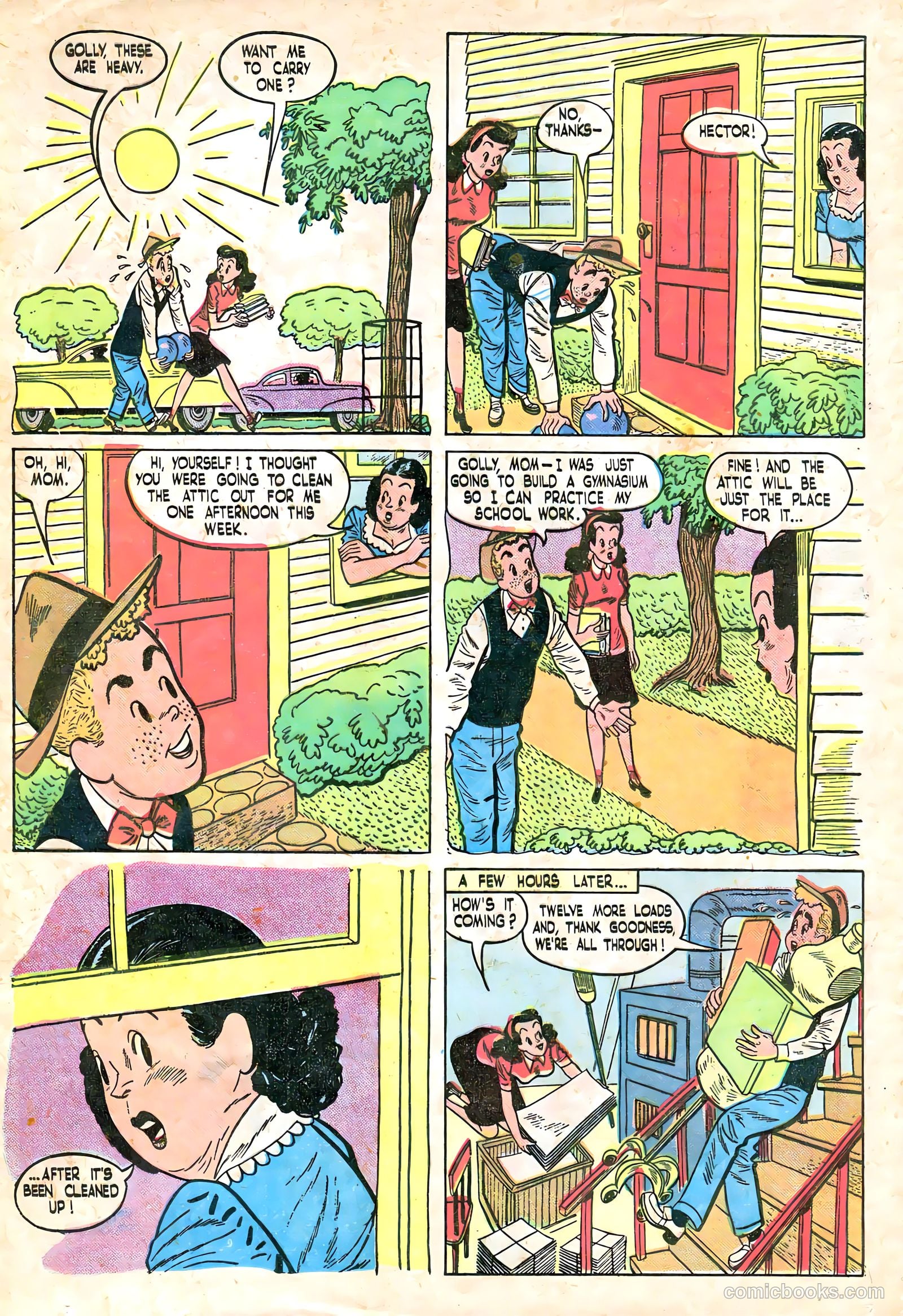 Calling All Boys #13 (1947, Parents' Magazine Press) — page 12 of 36