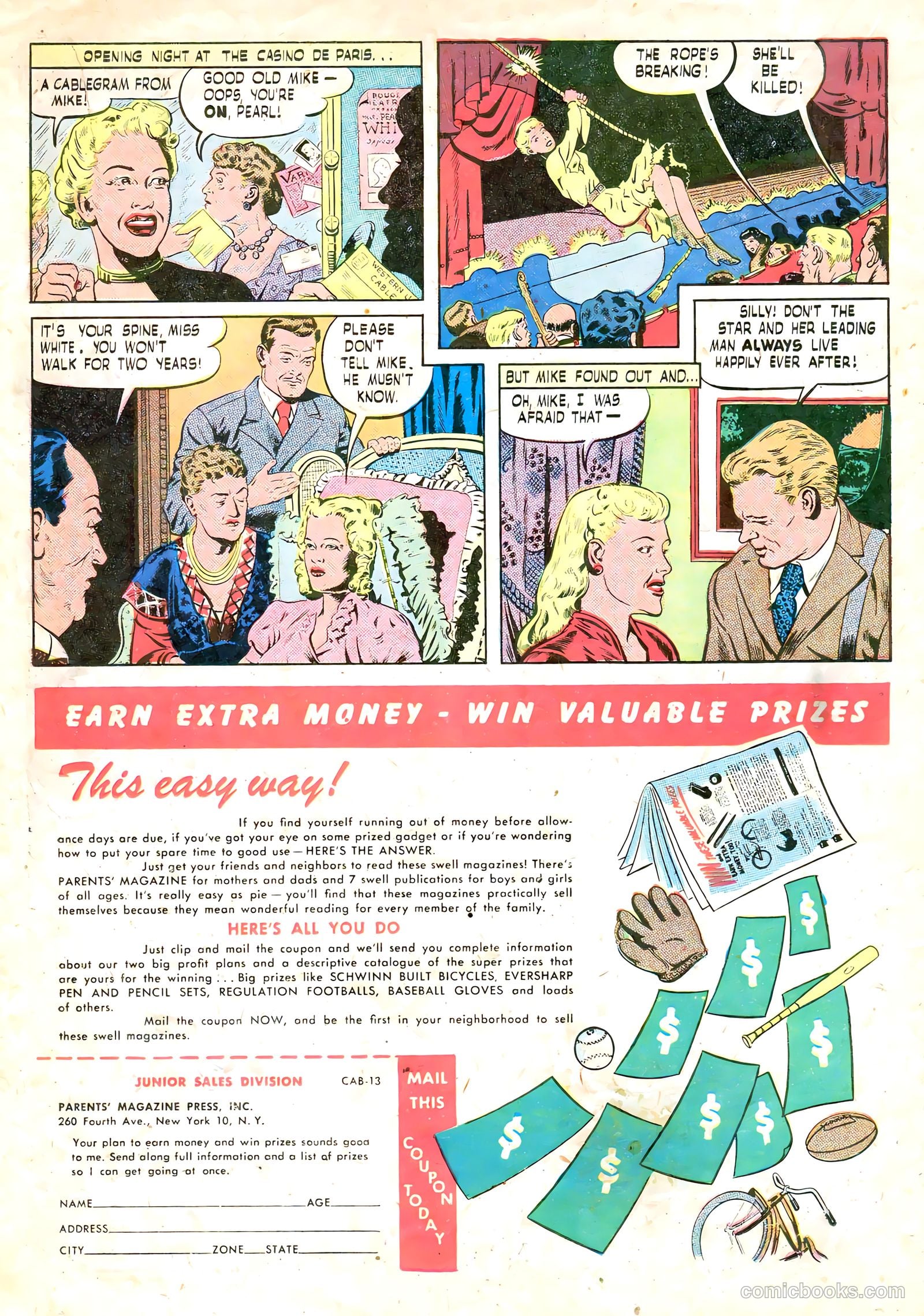 Calling All Boys #13 (1947, Parents' Magazine Press) — page 18 of 36