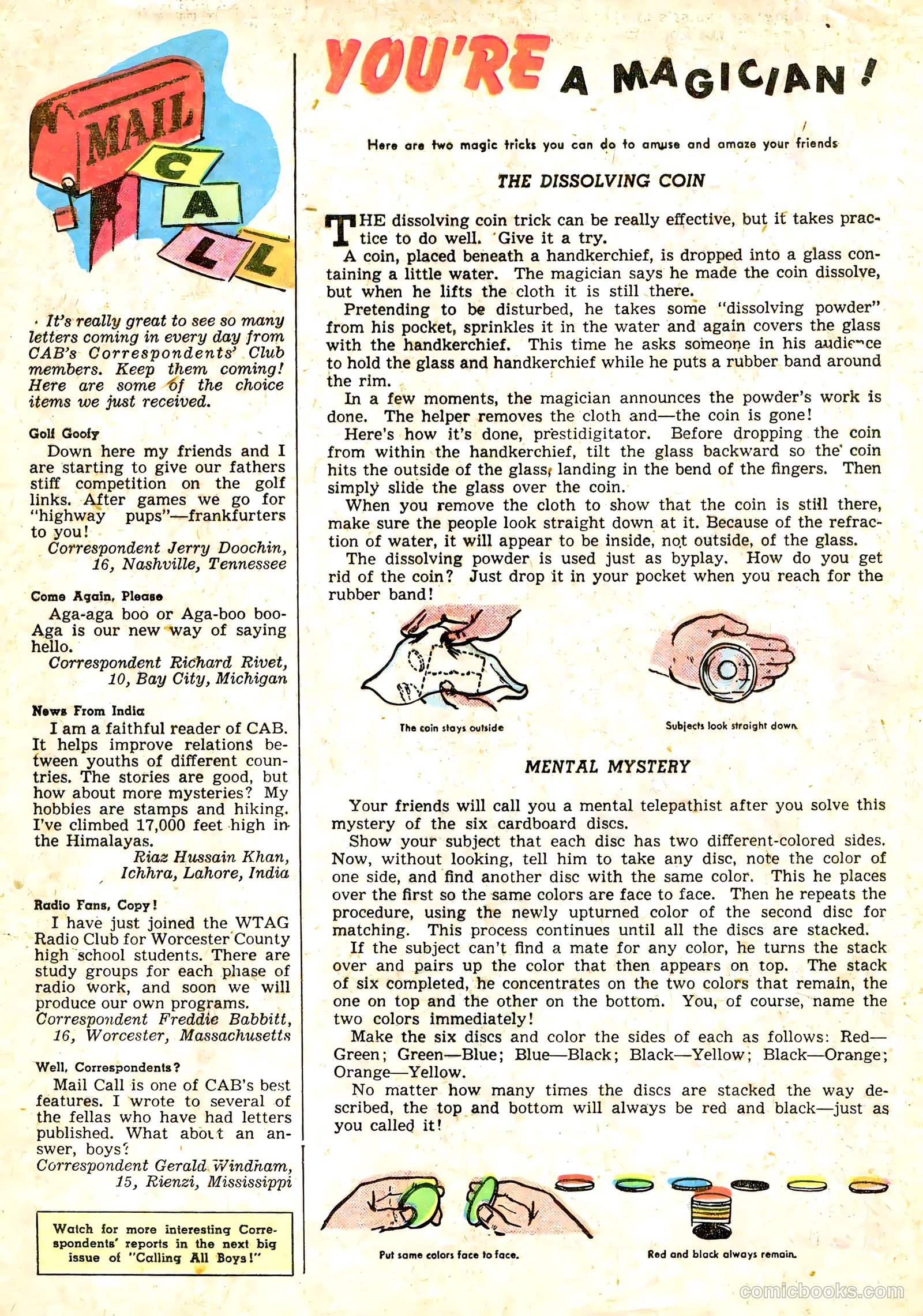 Calling All Boys #13 (1947, Parents' Magazine Press) — page 25 of 36