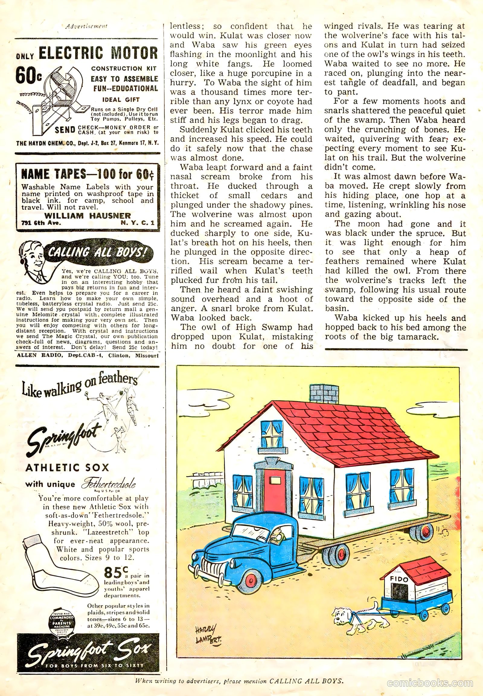 Calling All Boys #13 (1947, Parents' Magazine Press) — page 29 of 36