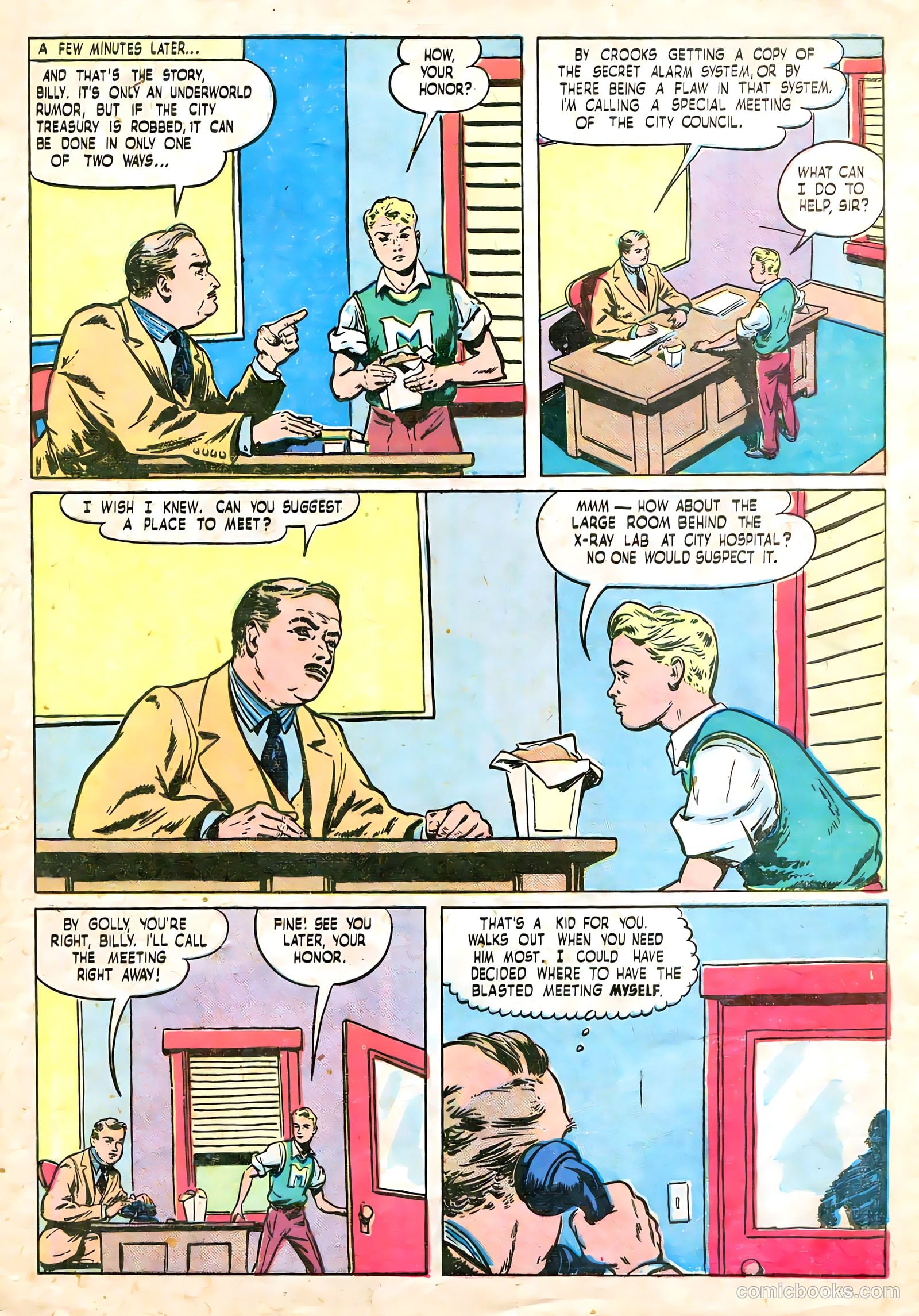 Calling All Boys #13 (1947, Parents' Magazine Press) — page 31 of 36