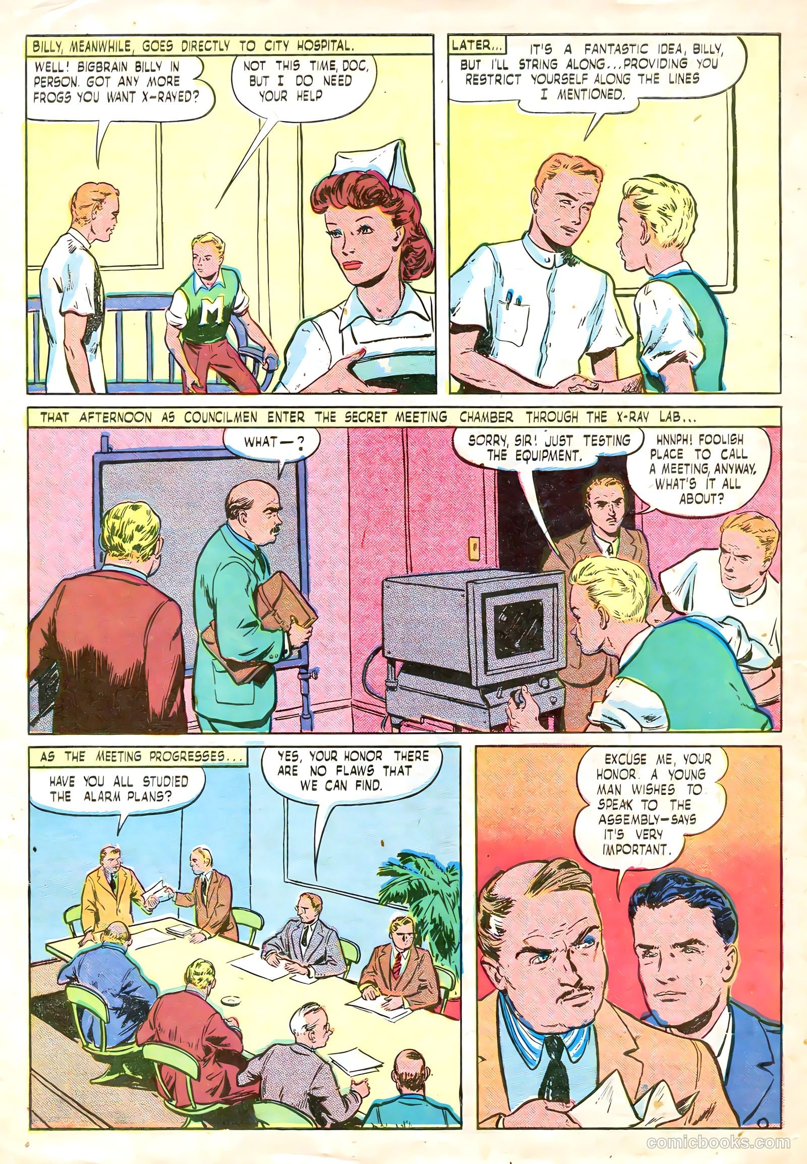 Calling All Boys #13 (1947, Parents' Magazine Press) — page 32 of 36