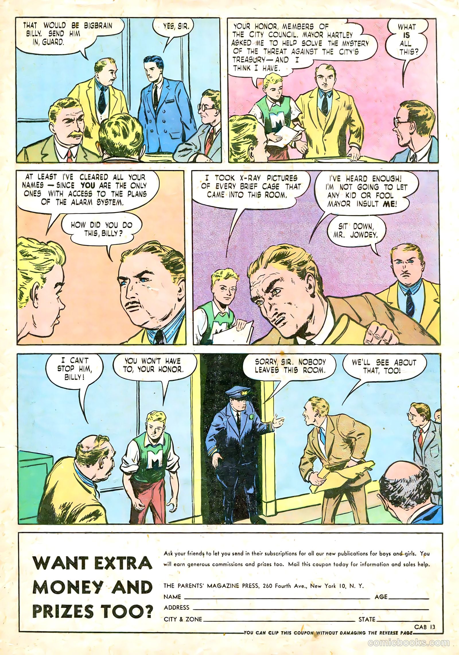 Calling All Boys #13 (1947, Parents' Magazine Press) — page 33 of 36