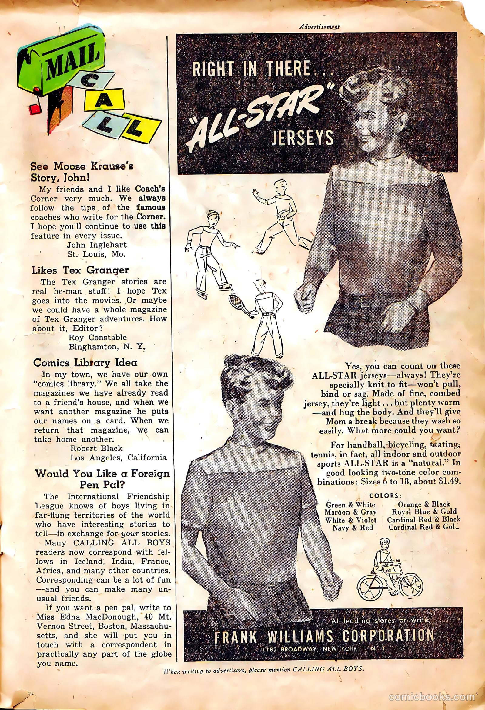 Calling All Boys #15 (1948, Parents' Magazine Press) — page 17 of 38