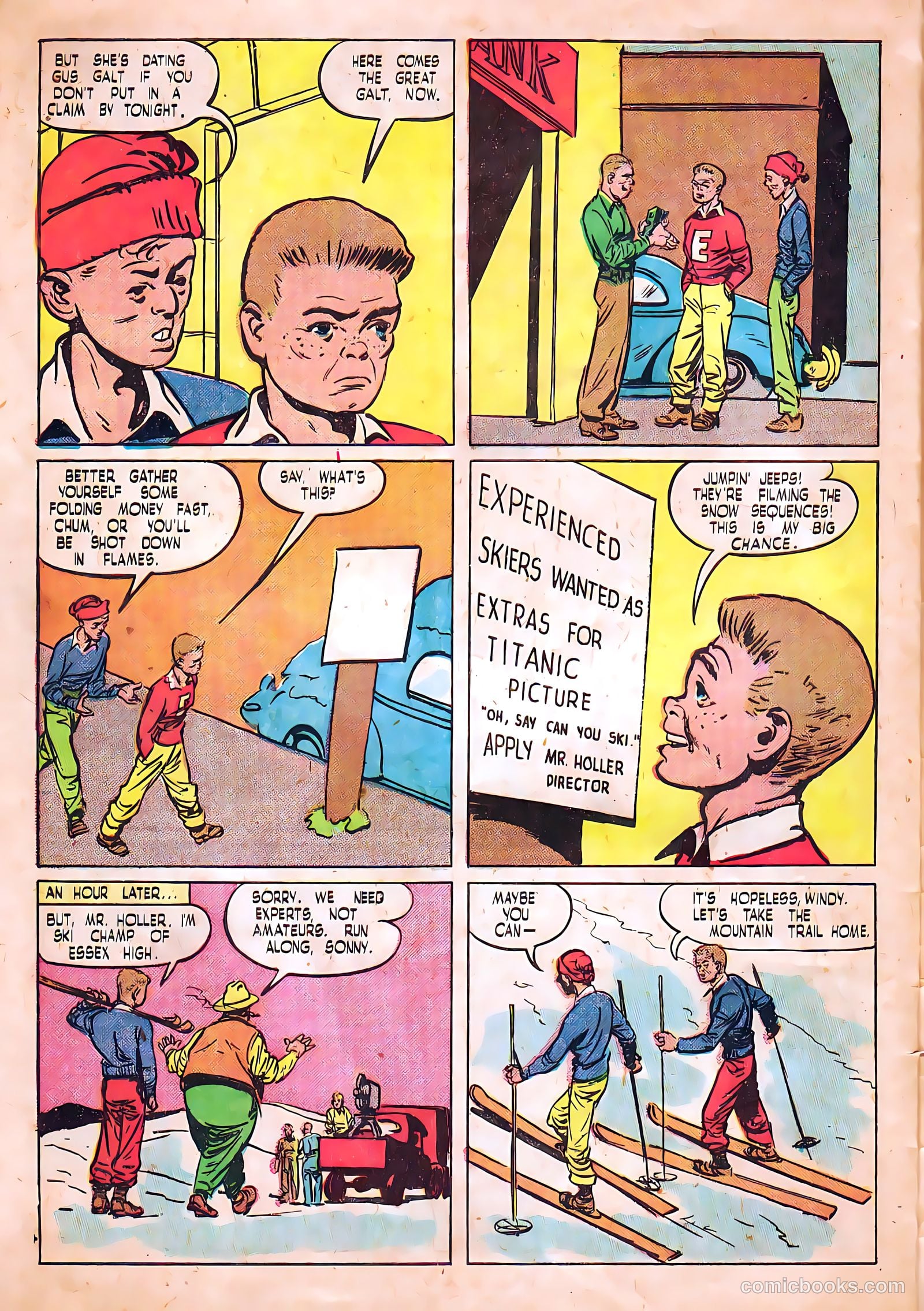 Calling All Boys #15 (1948, Parents' Magazine Press) — page 32 of 38