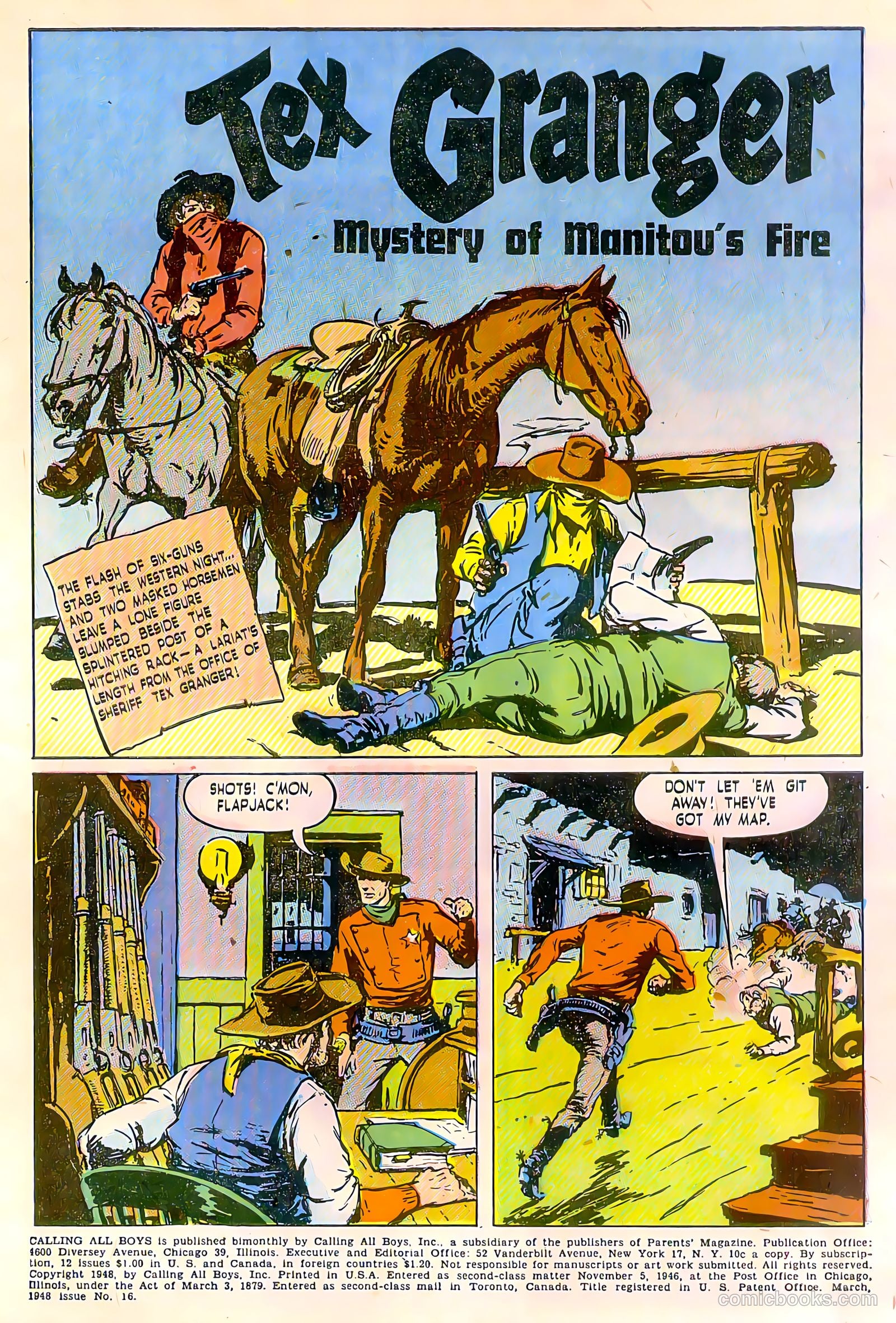 Calling All Boys #16 (1948) — page 3