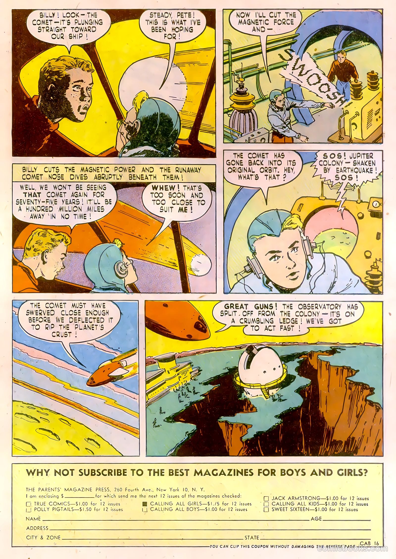 Calling All Boys #16 (1948) — page 15