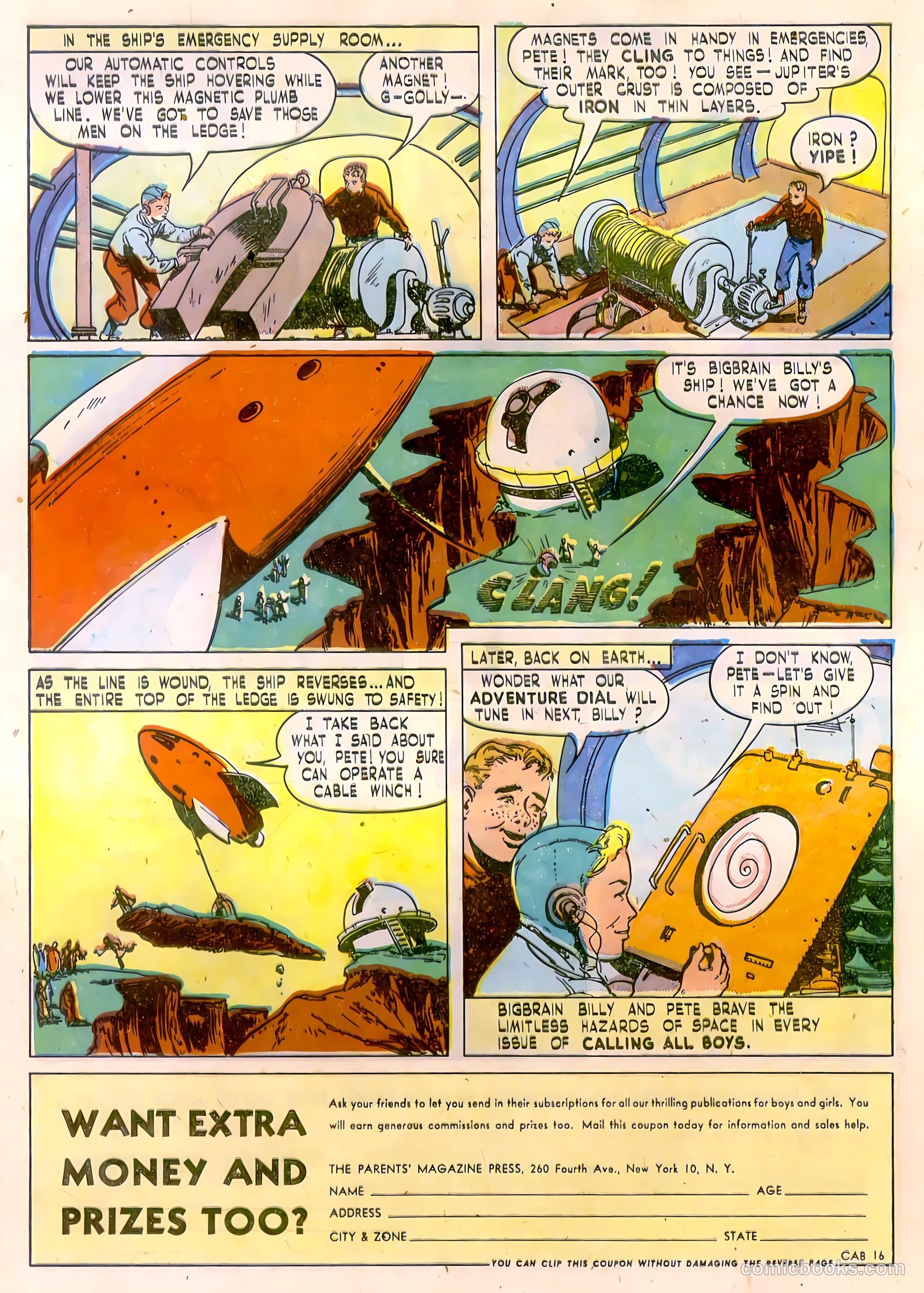 Calling All Boys #16 (1948) — page 16