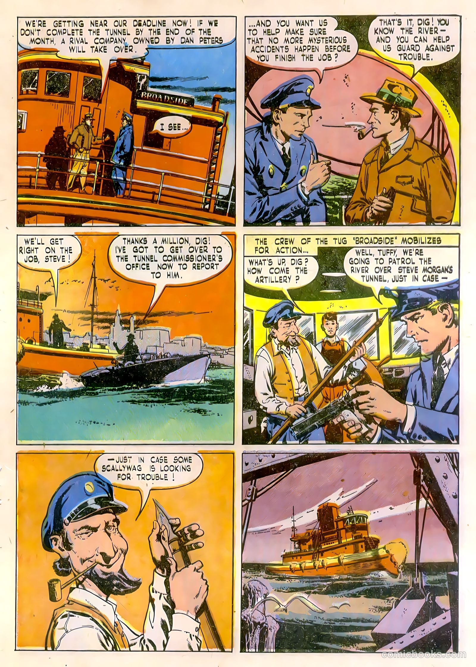 Calling All Boys #16 (1948) — page 21