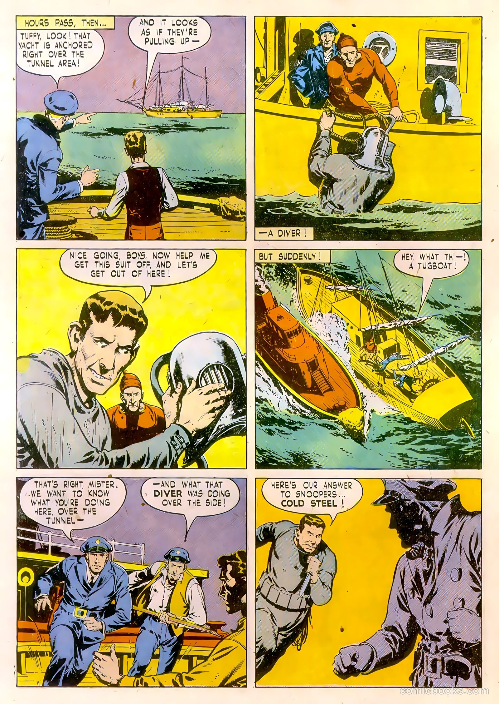 Calling All Boys #16 (1948) — page 22