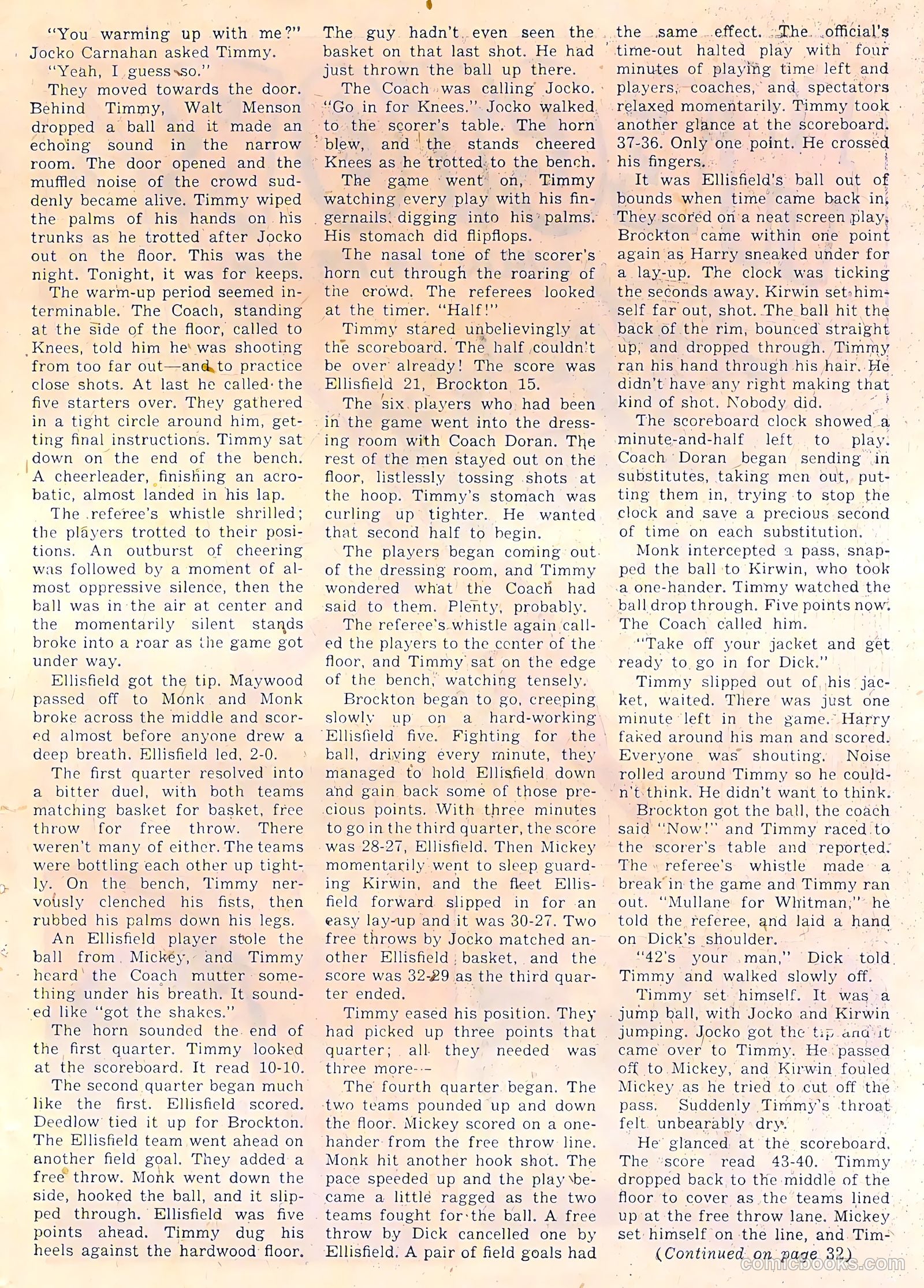 Calling All Boys #16 (1948) — page 27