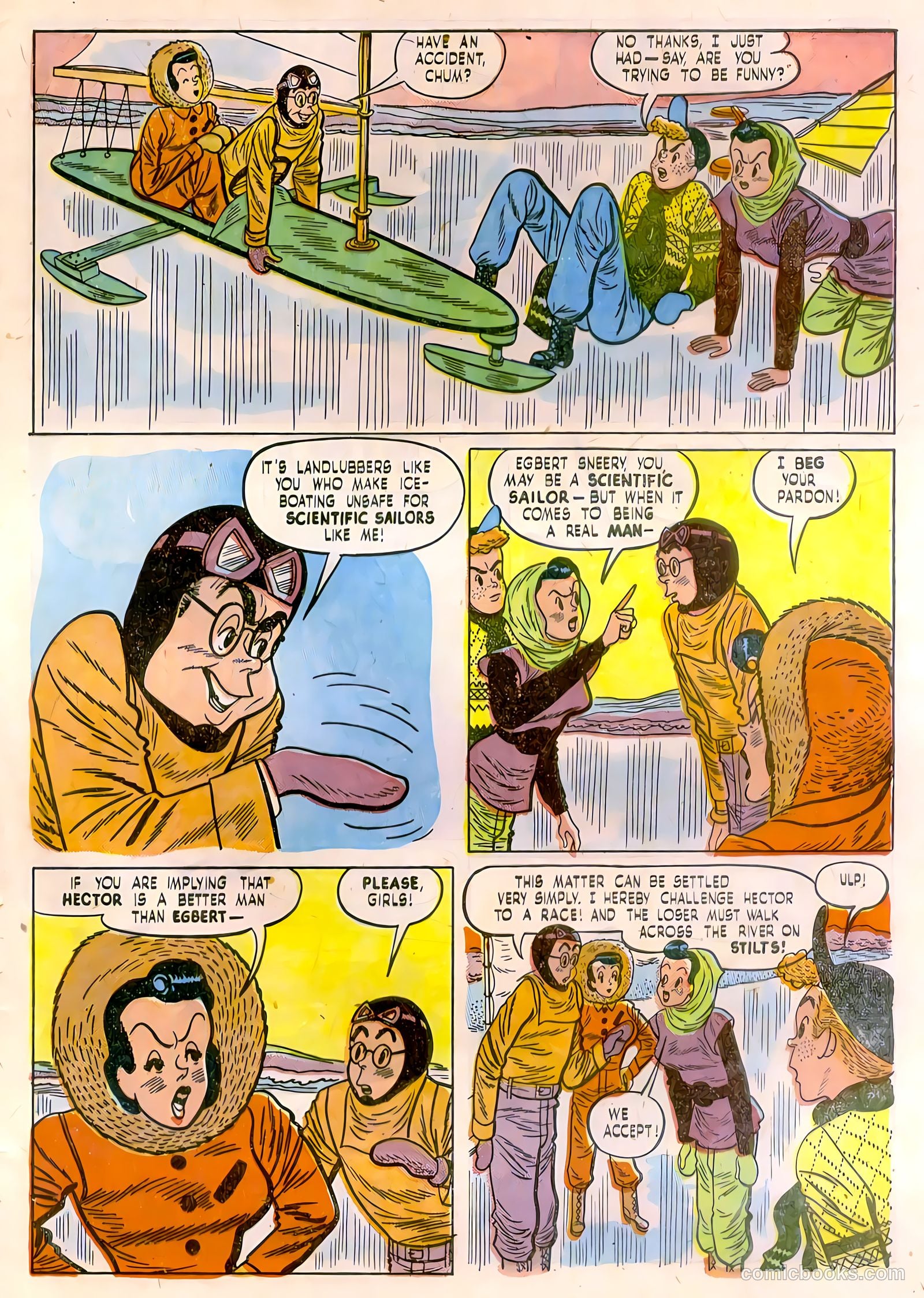 Calling All Boys #16 (1948) — page 29