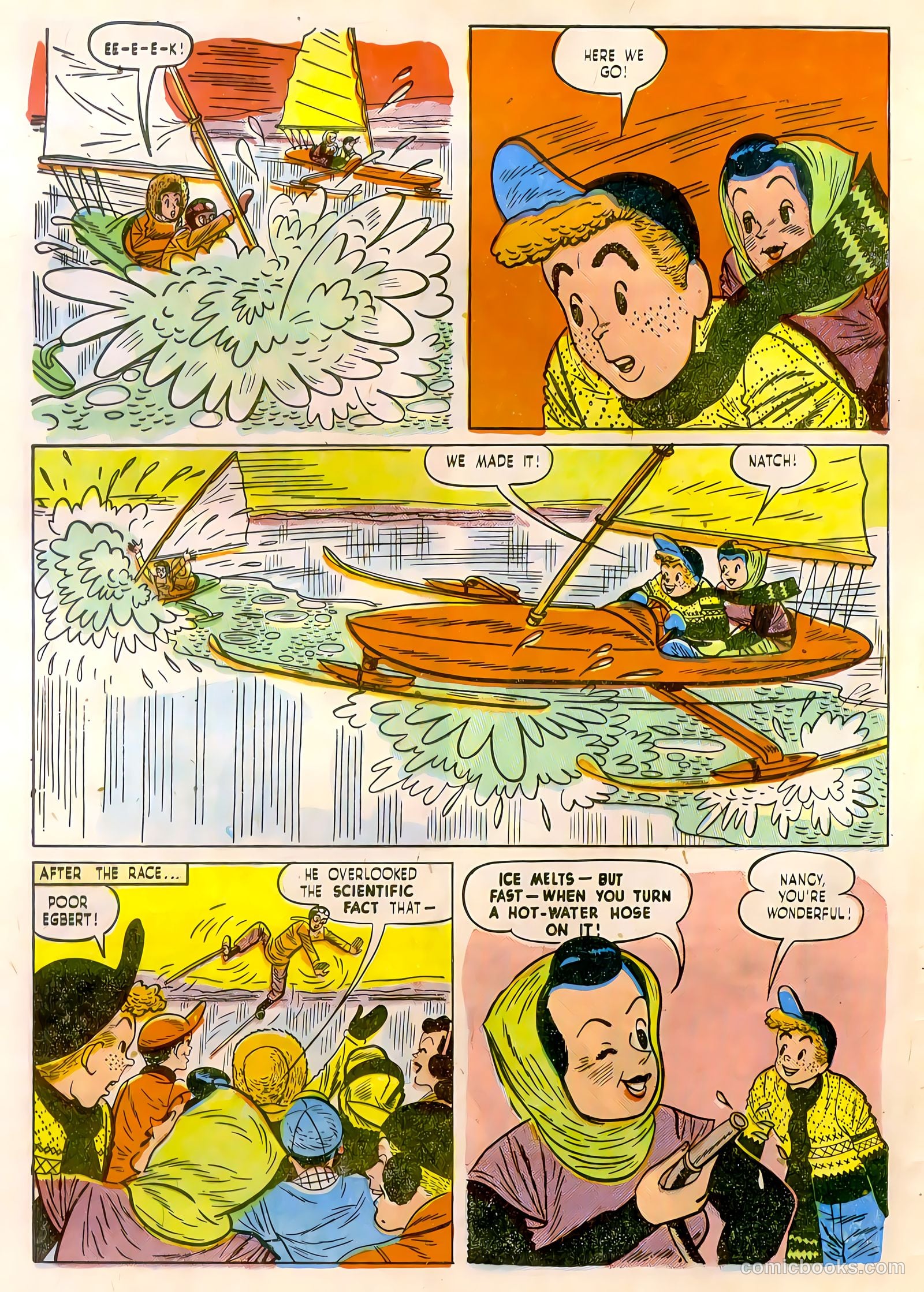 Calling All Boys #16 (1948) — page 32