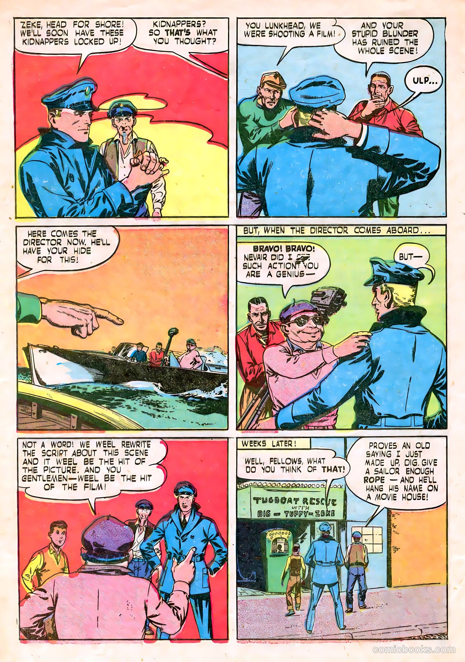 Calling All Boys #17 (1948) — page 16