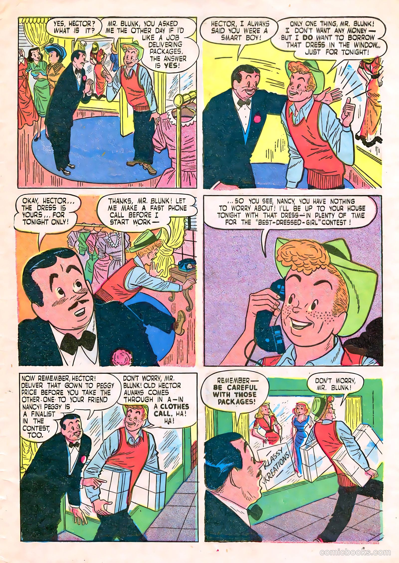 Calling All Boys #17 (1948) — page 29