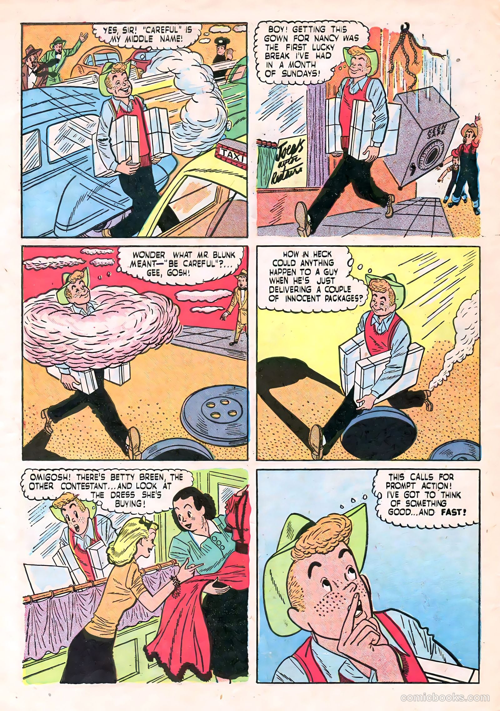 Calling All Boys #17 (1948) — page 30