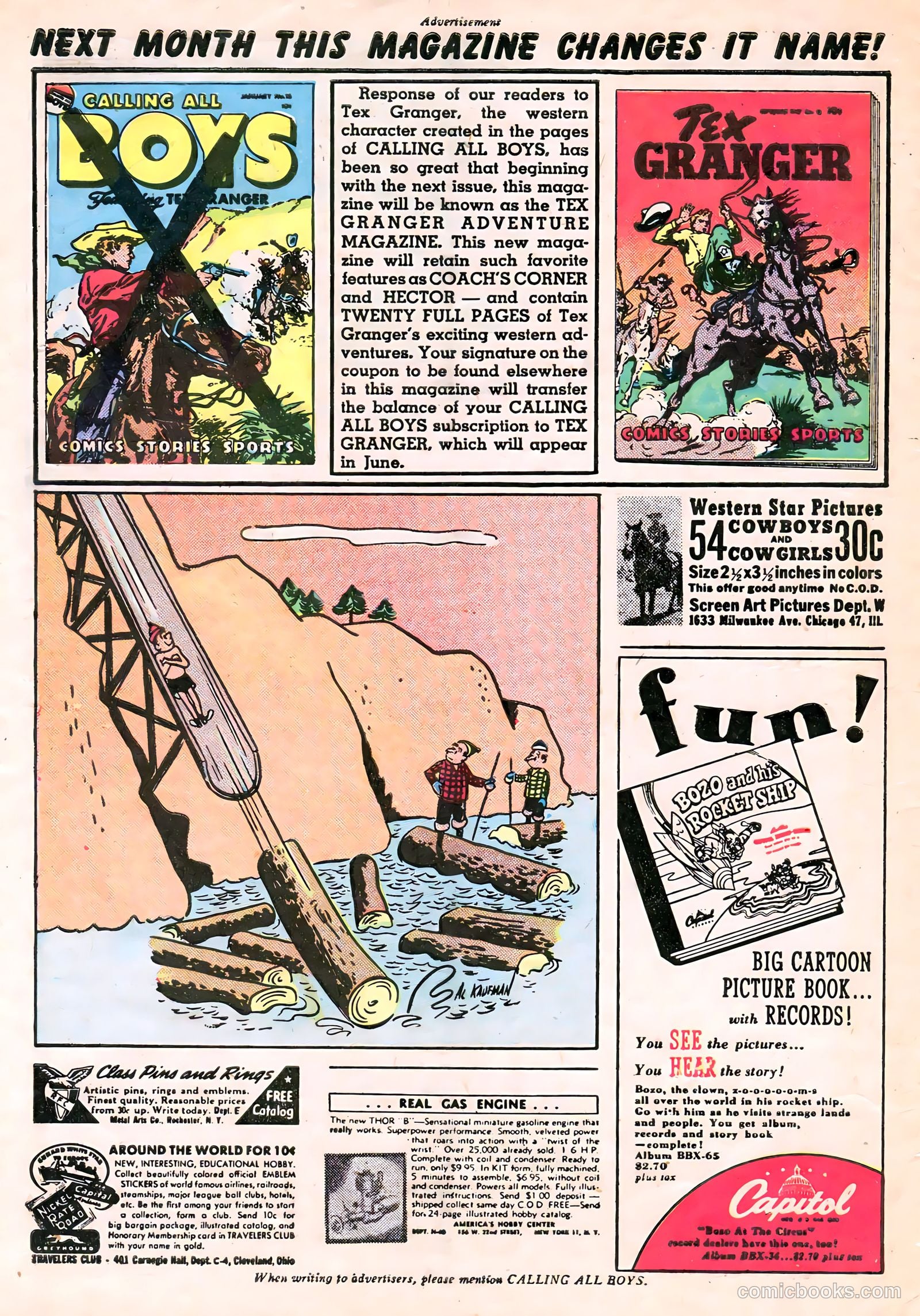 Calling All Boys #17 (1948) — page 34