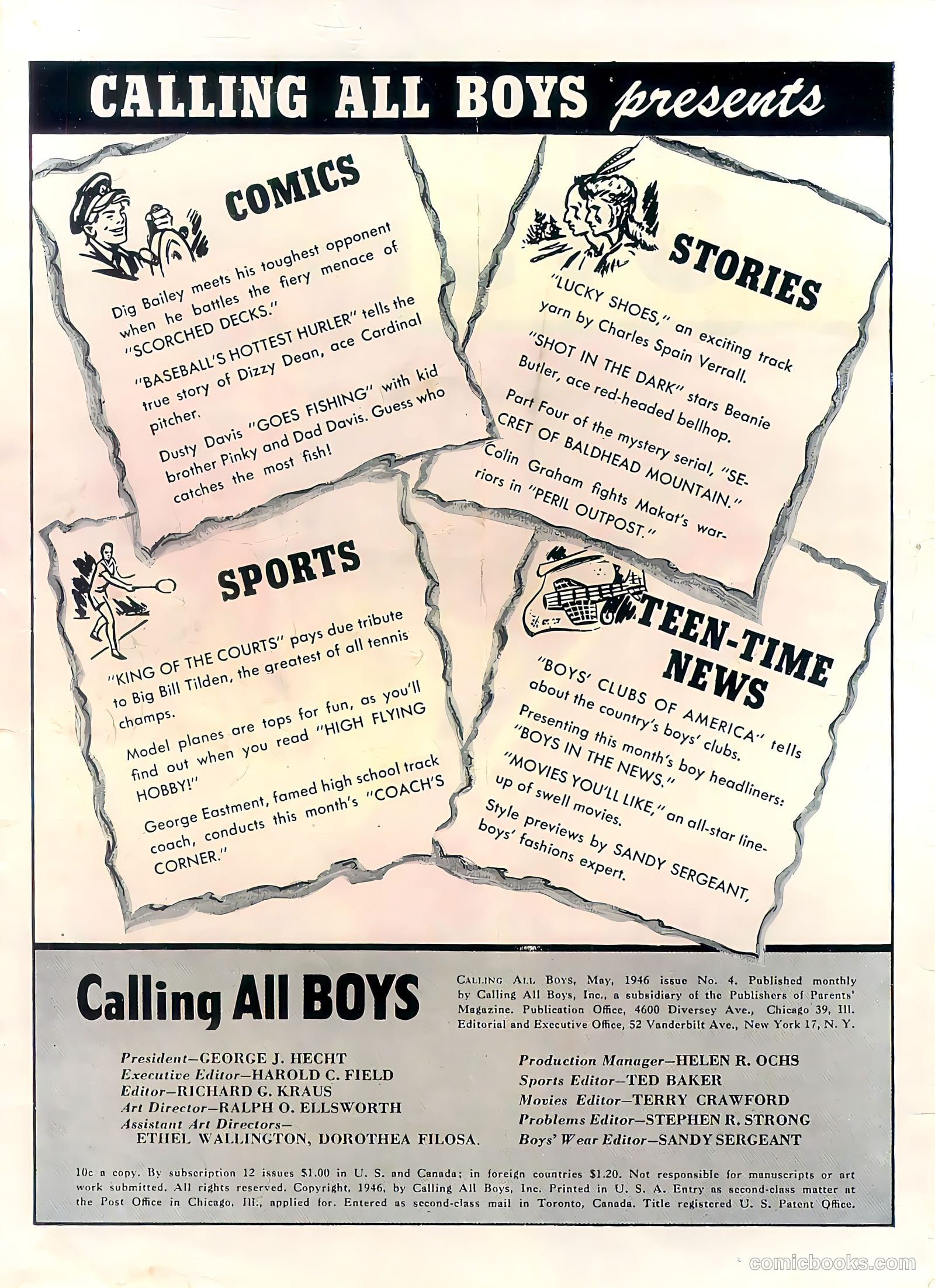 Calling All Boys #4 (1946) — page 2