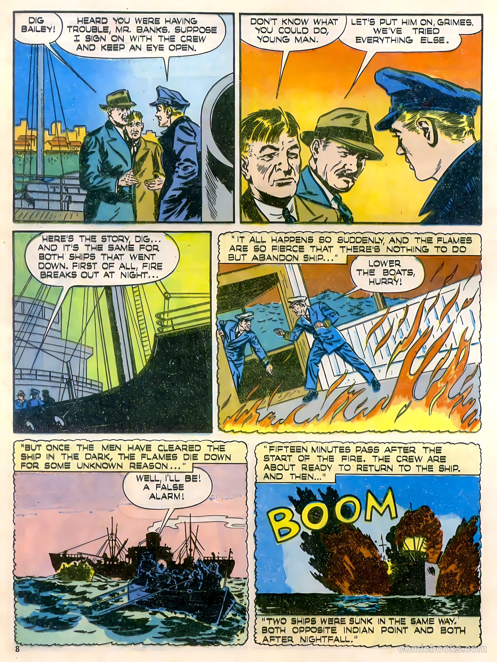 Calling All Boys #4 (1946) — page 8
