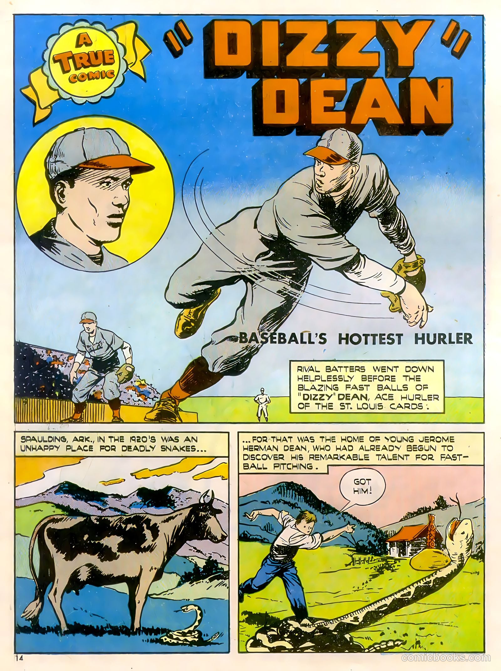 Calling All Boys #4 (1946) — page 14