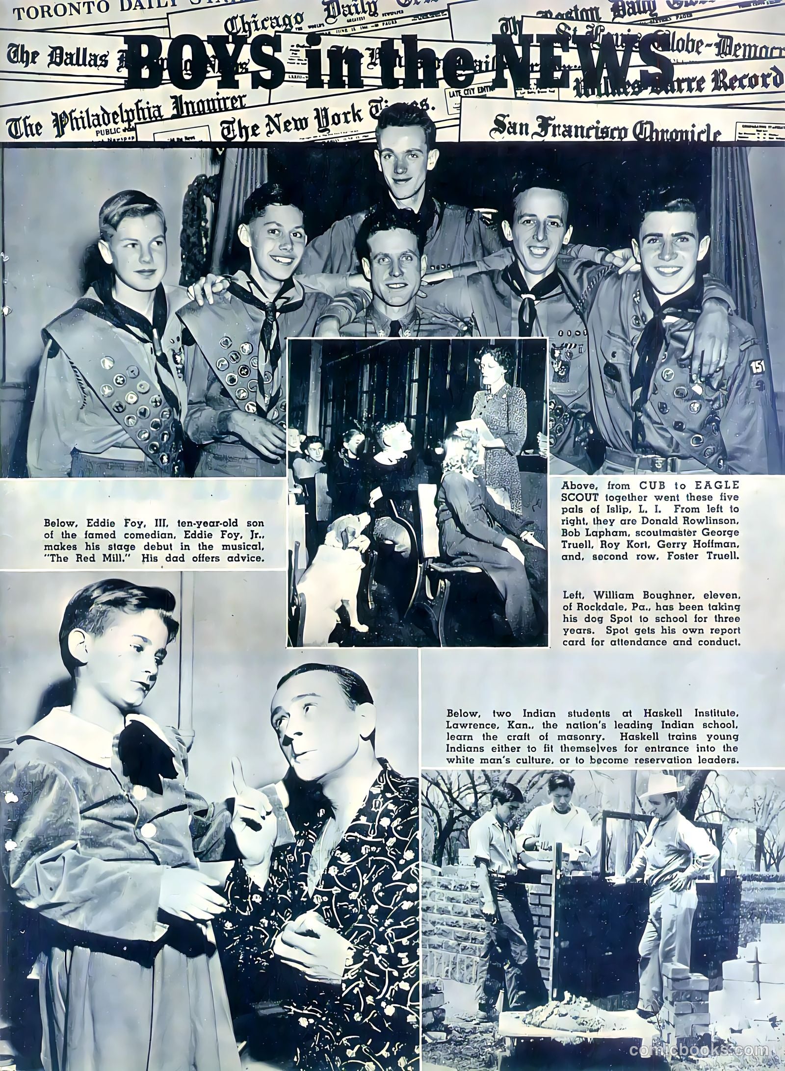 Calling All Boys #4 (1946) — page 33