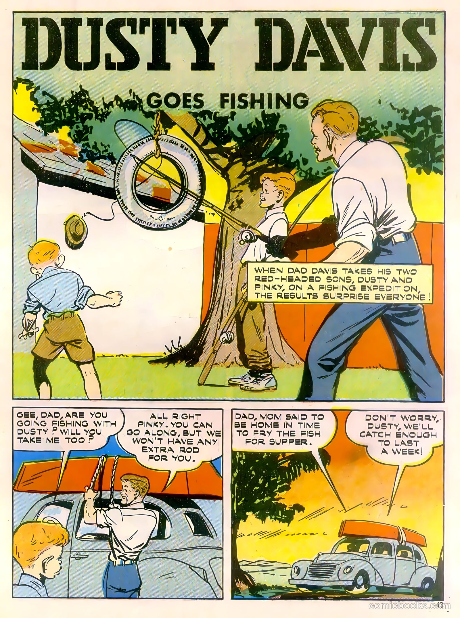 Calling All Boys #4 (1946) — page 43