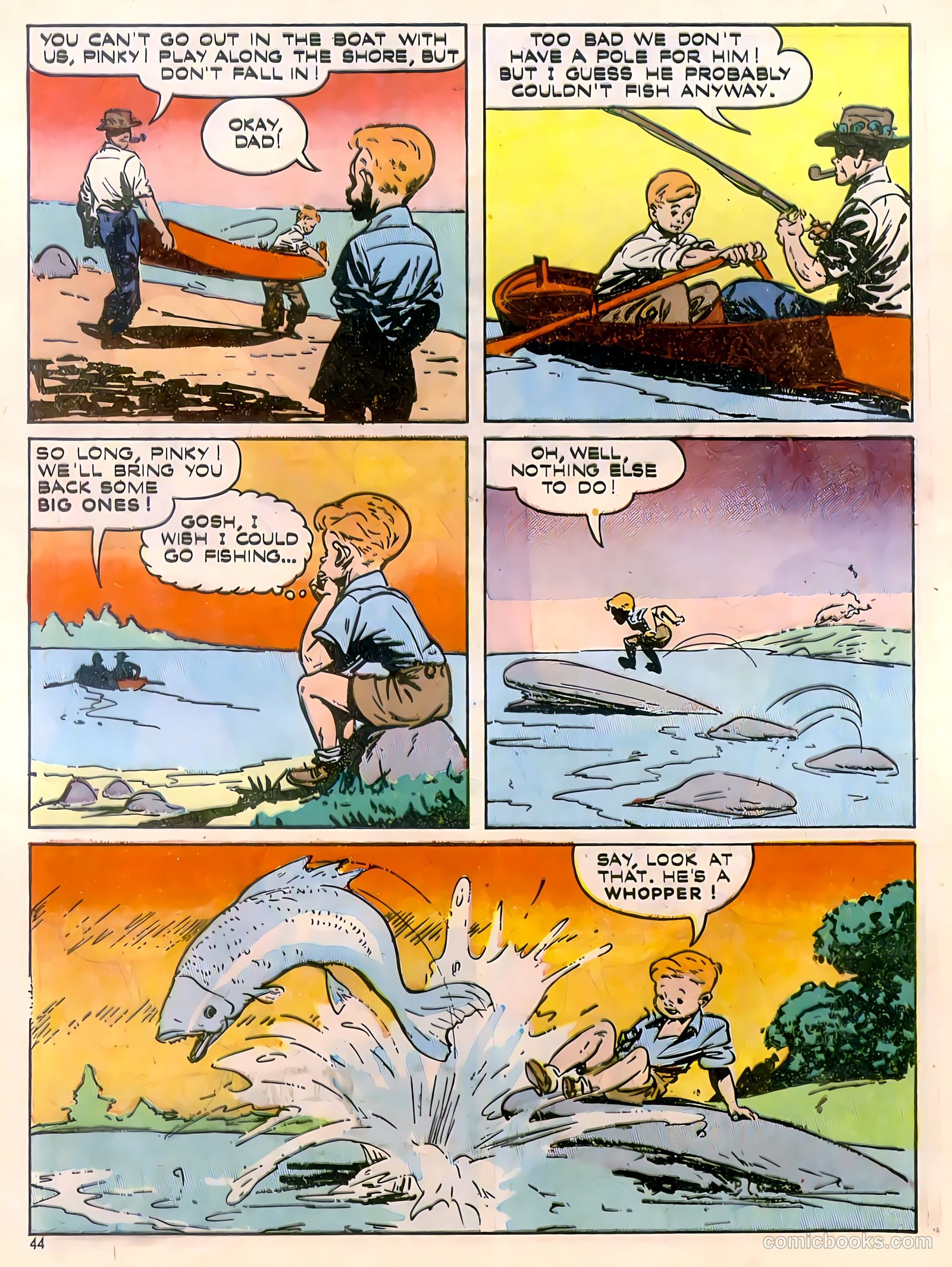 Calling All Boys #4 (1946) — page 44