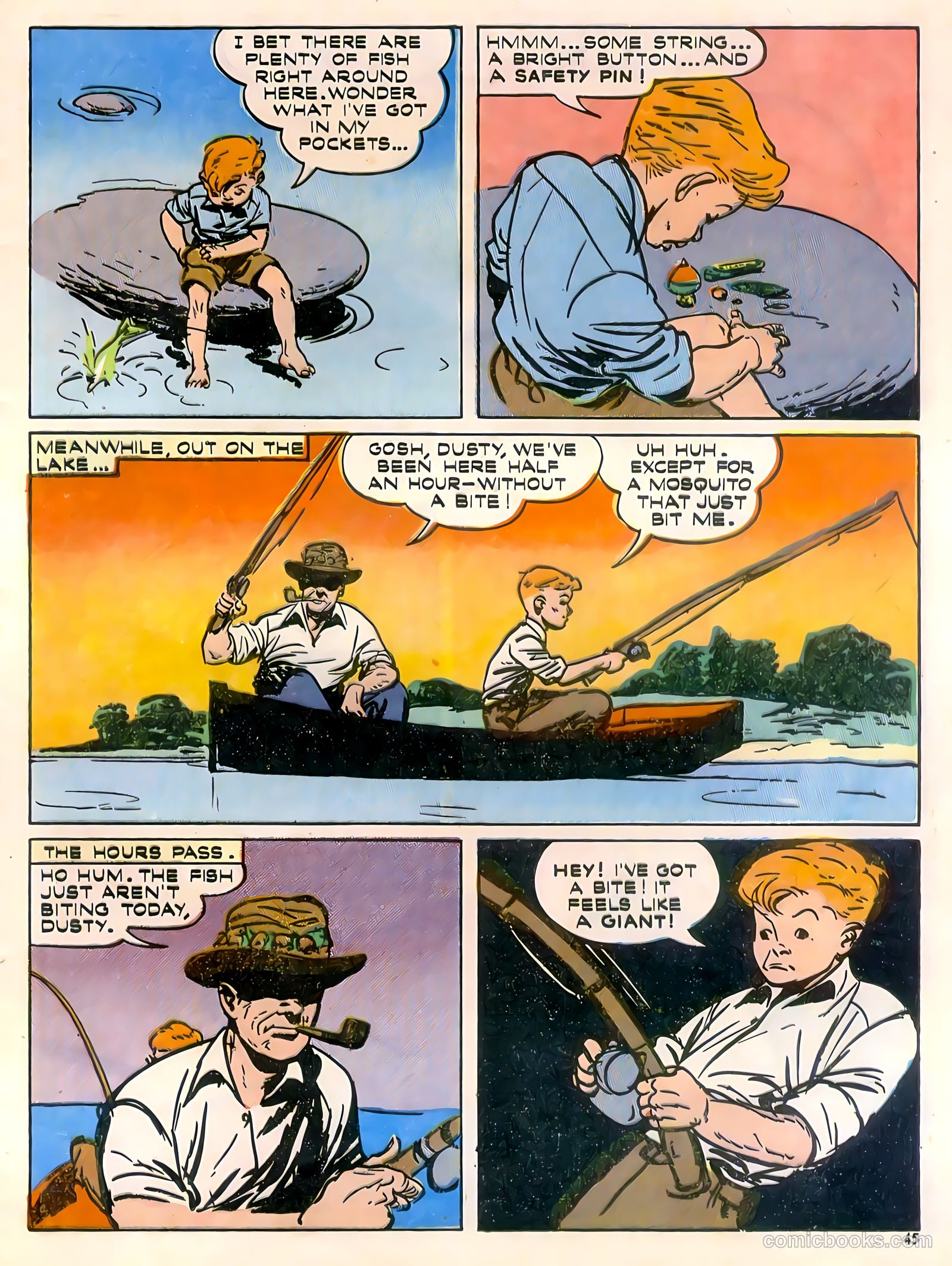 Calling All Boys #4 (1946) — page 45