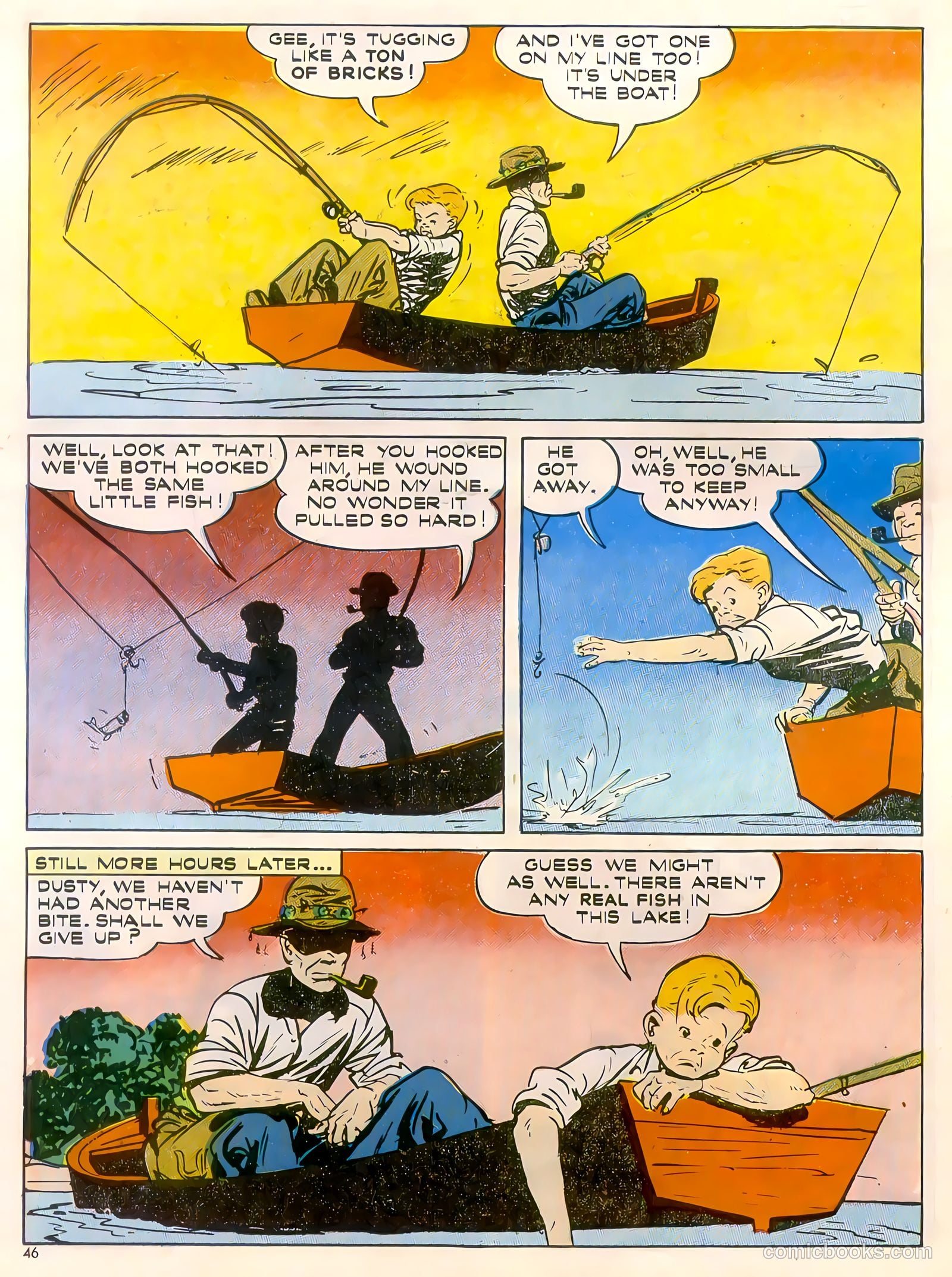 Calling All Boys #4 (1946) — page 46