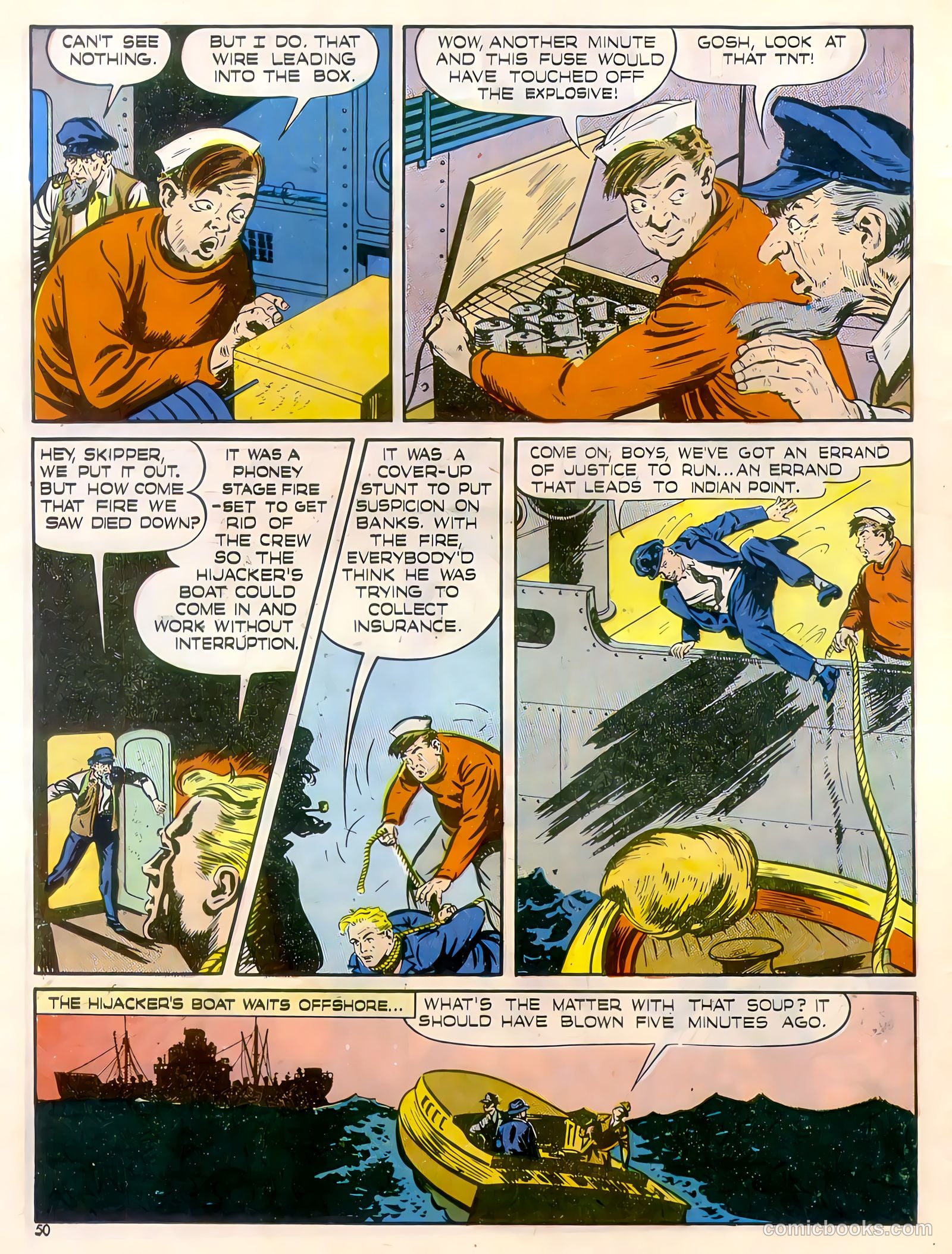 Calling All Boys #4 (1946) — page 50