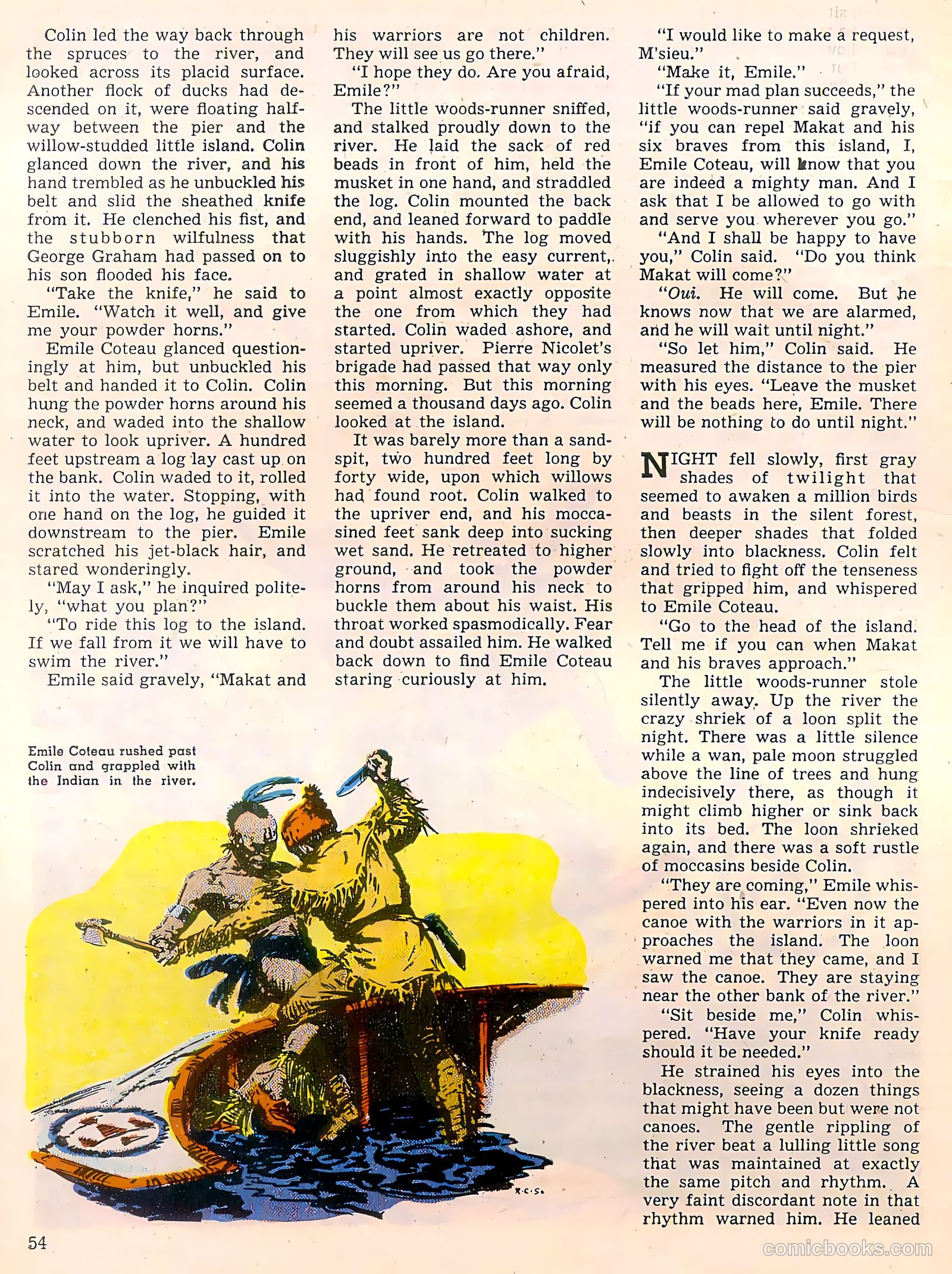 Calling All Boys #4 (1946) — page 54