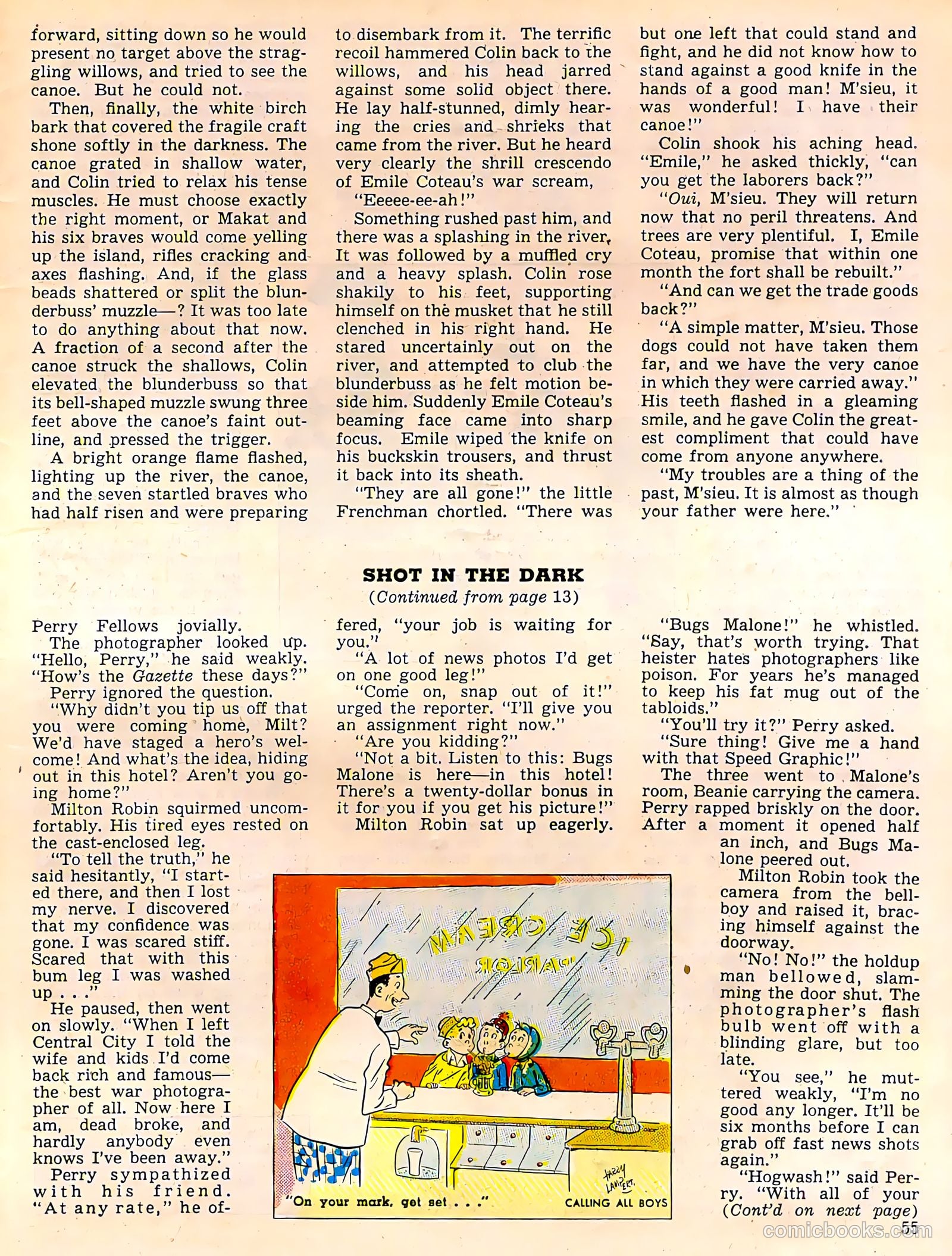 Calling All Boys #4 (1946) — page 55