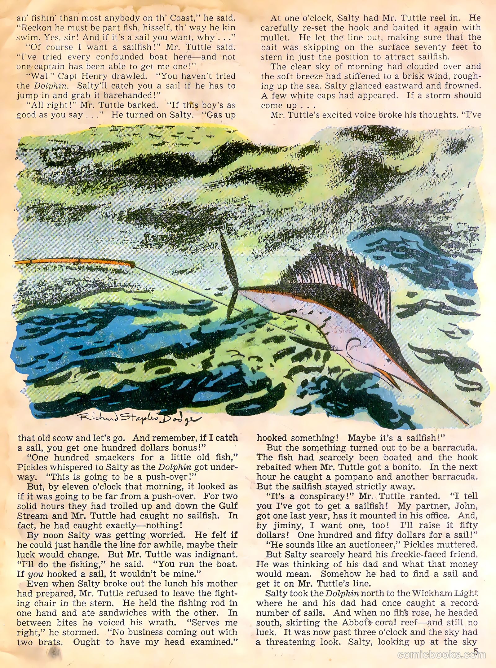 Calling All Boys #6 (1946) — page 5