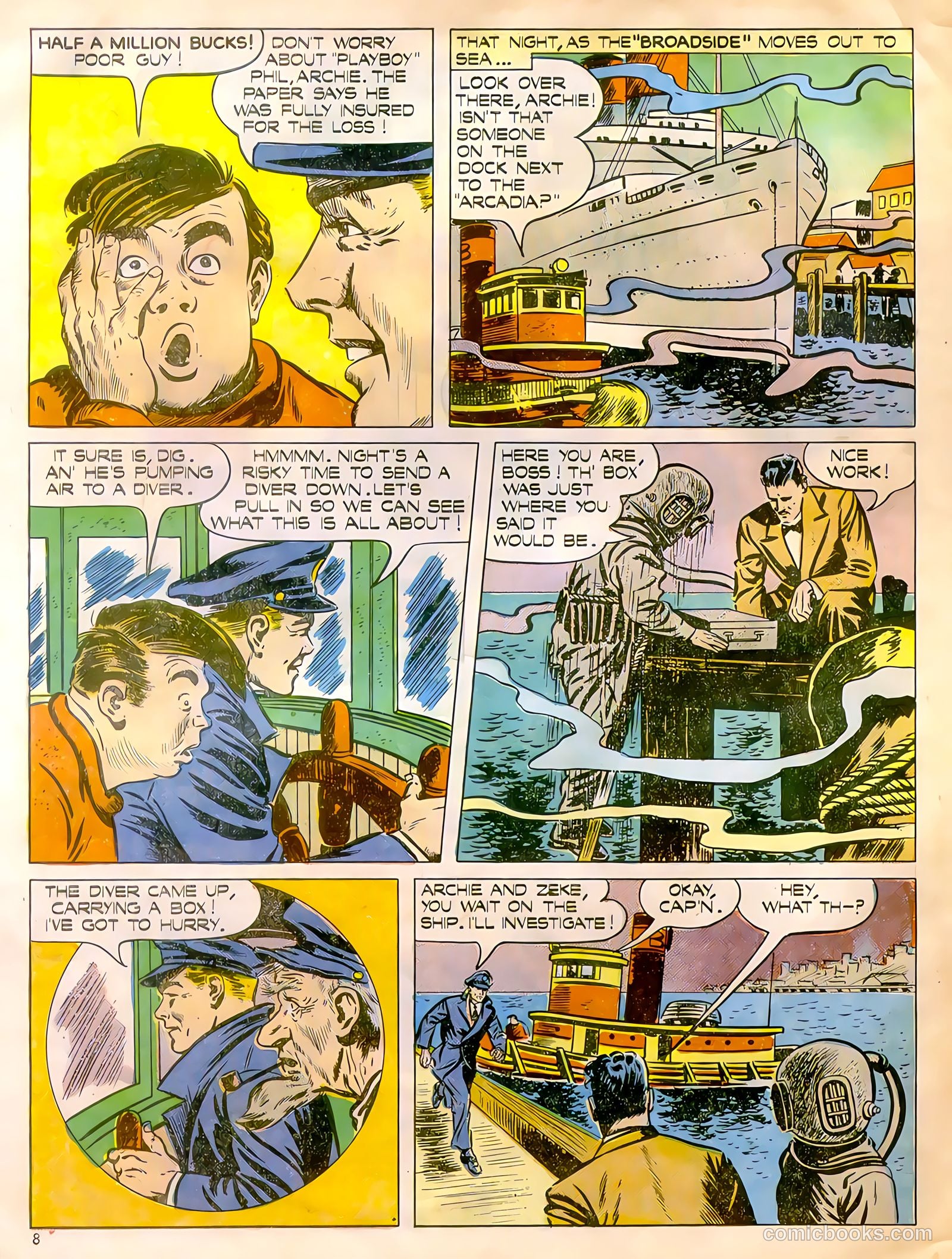 Calling All Boys #6 (1946) — page 8