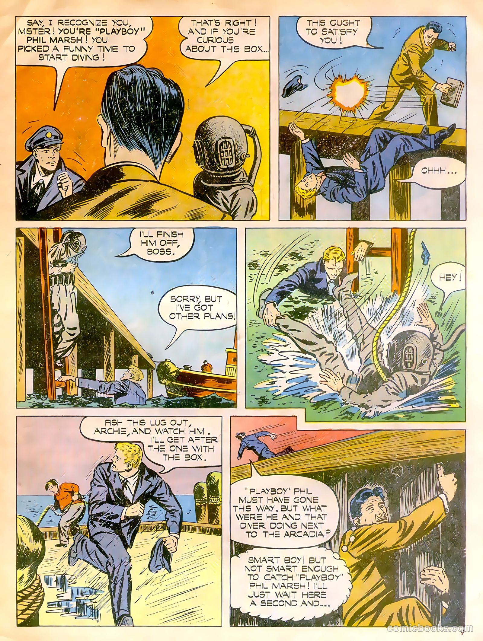 Calling All Boys #6 (1946) — page 9