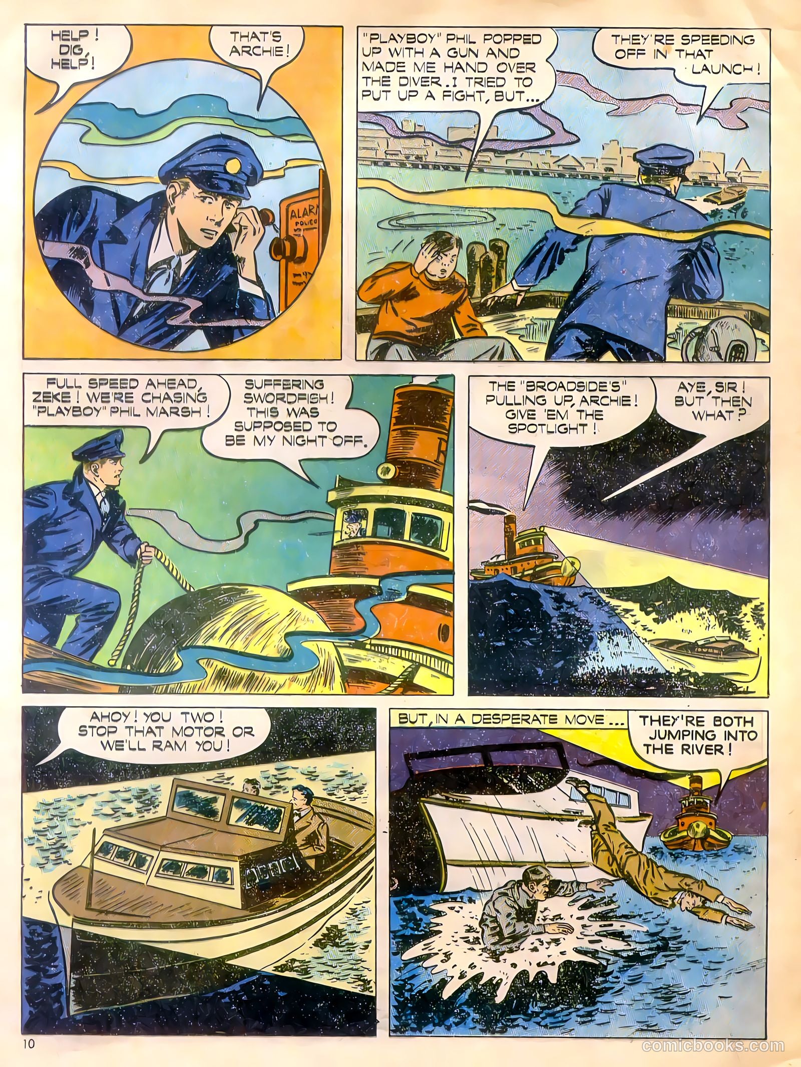 Calling All Boys #6 (1946) — page 10
