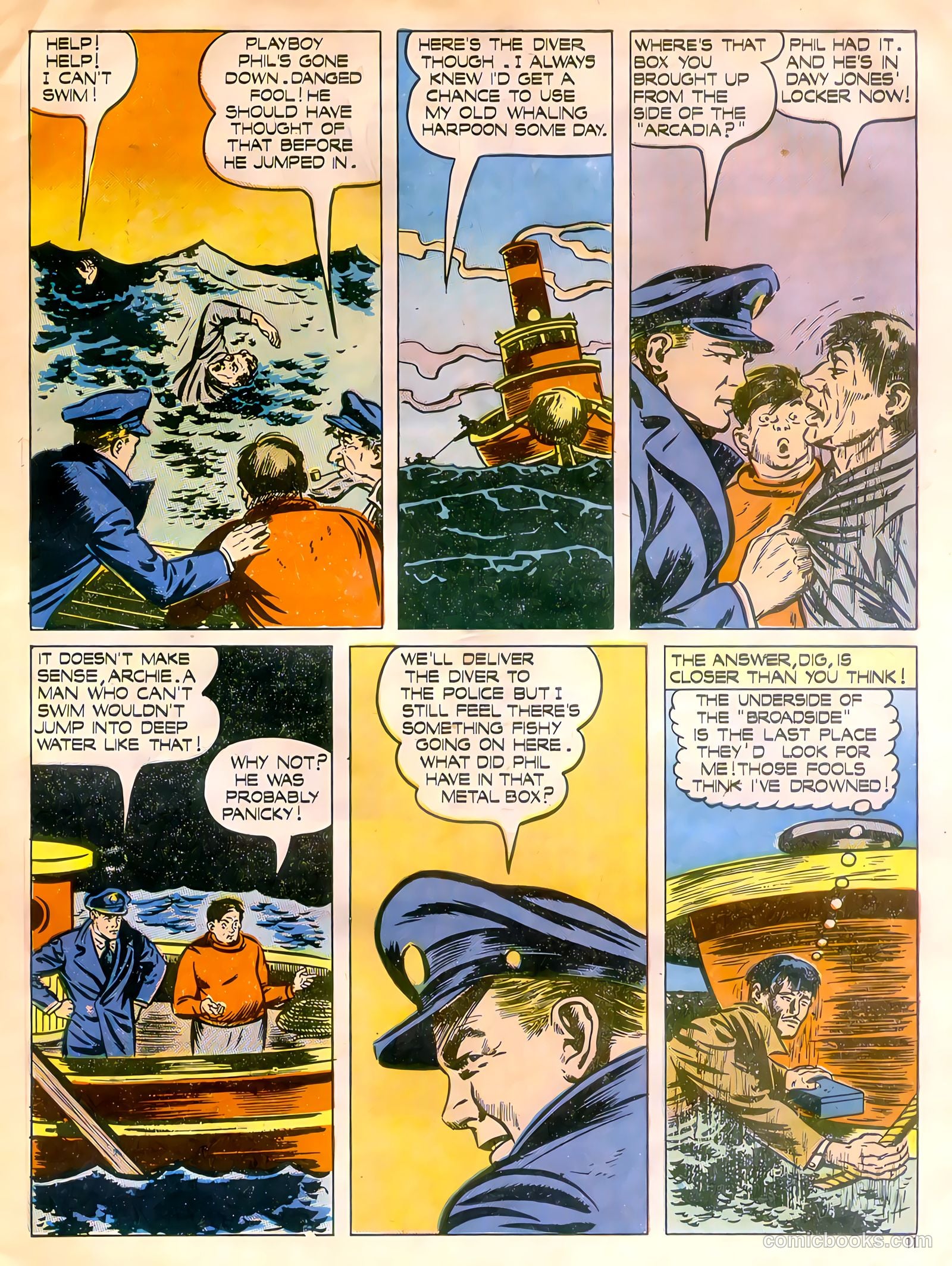 Calling All Boys #6 (1946) — page 11