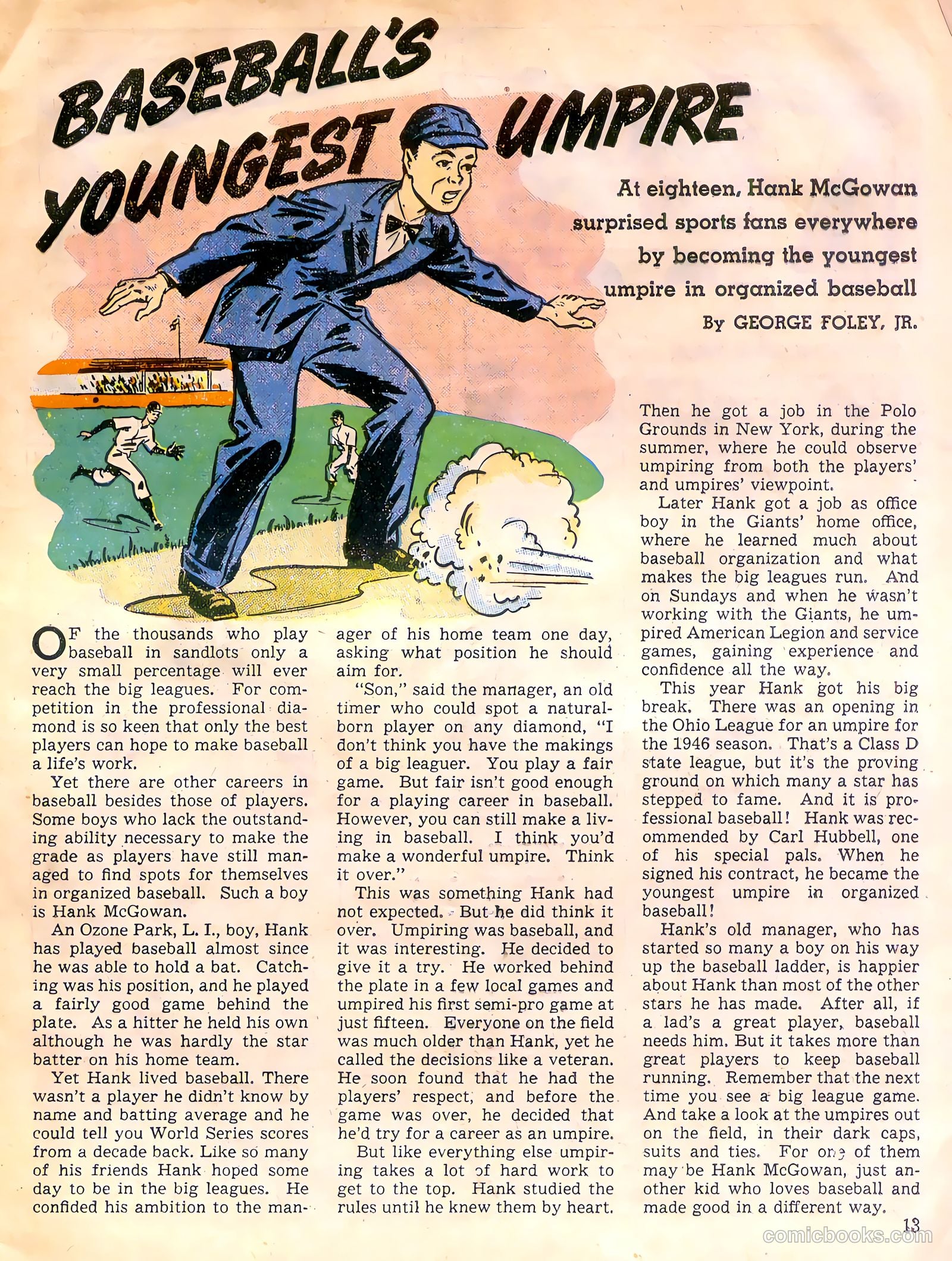 Calling All Boys #6 (1946) — page 13