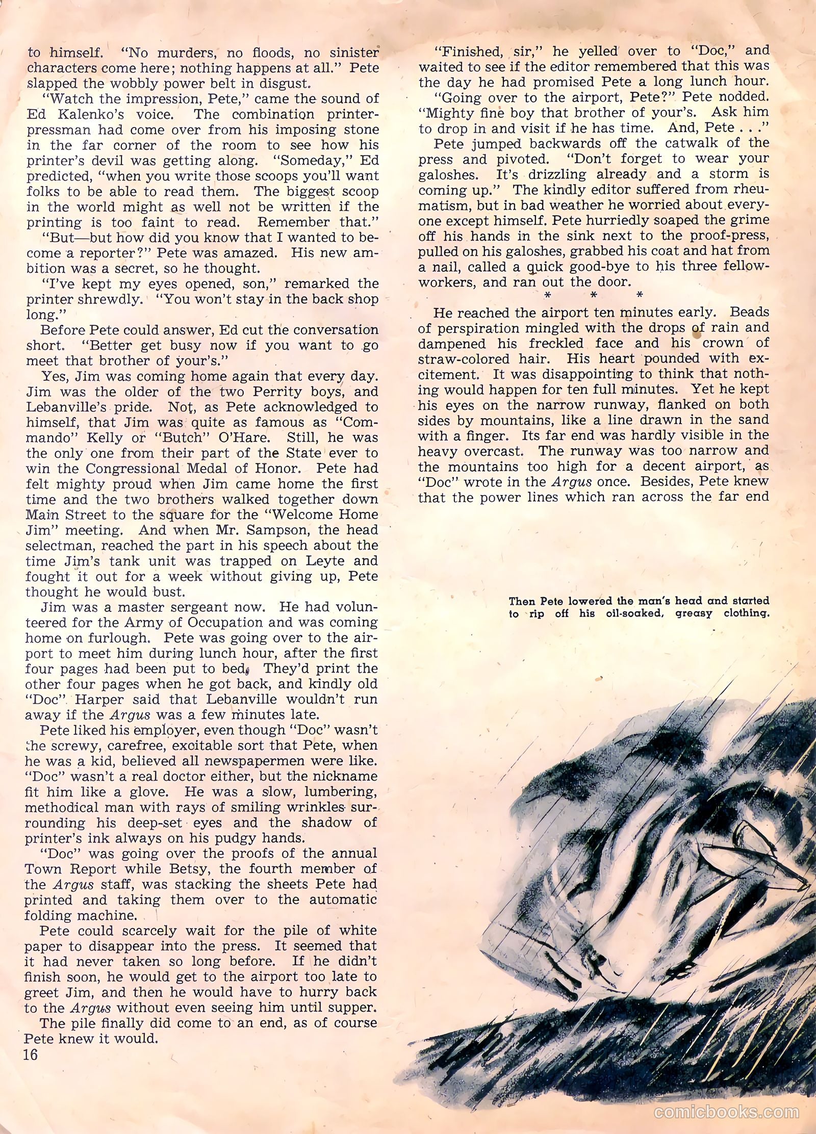 Calling All Boys #6 (1946) — page 16