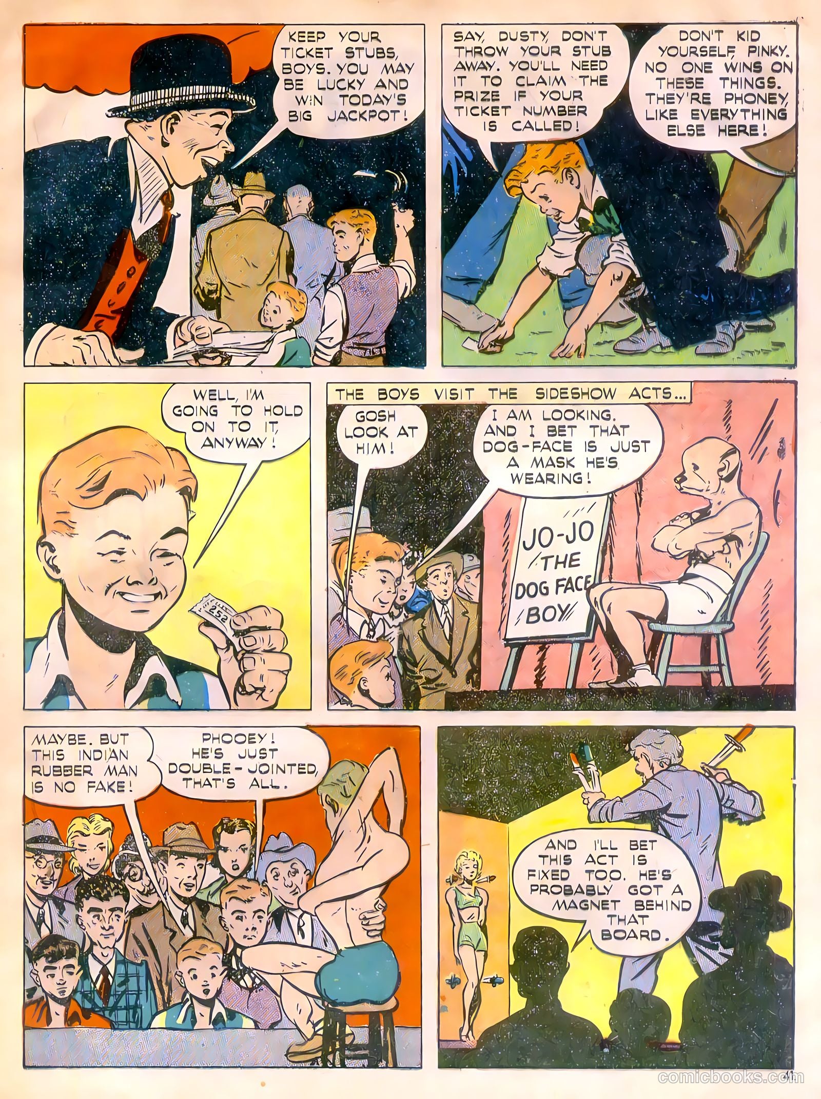 Calling All Boys #6 (1946) — page 41
