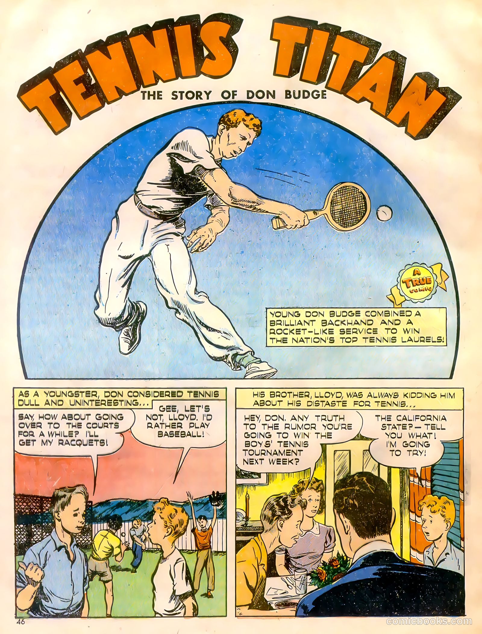 Calling All Boys #6 (1946) — page 46