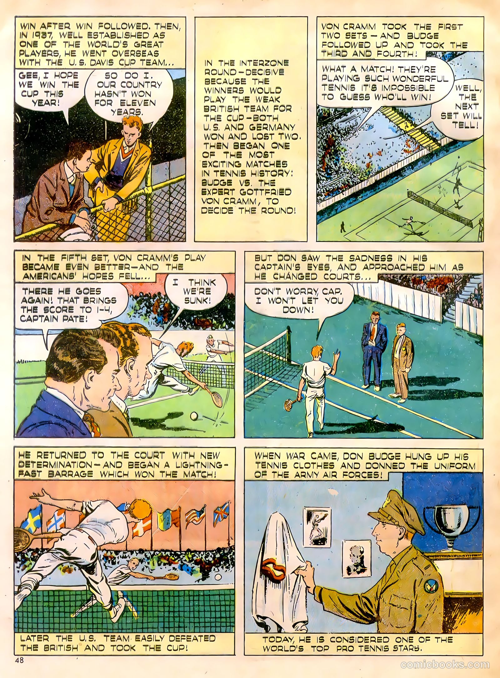 Calling All Boys #6 (1946) — page 48