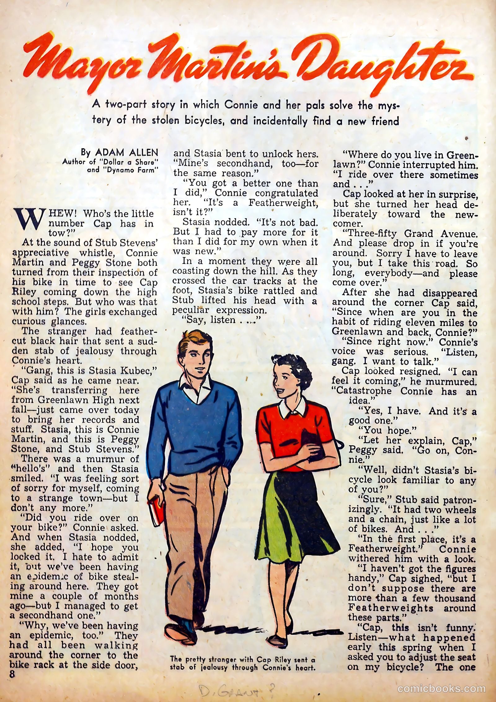 Calling All Girls #19 (1956) — page 8 of 59