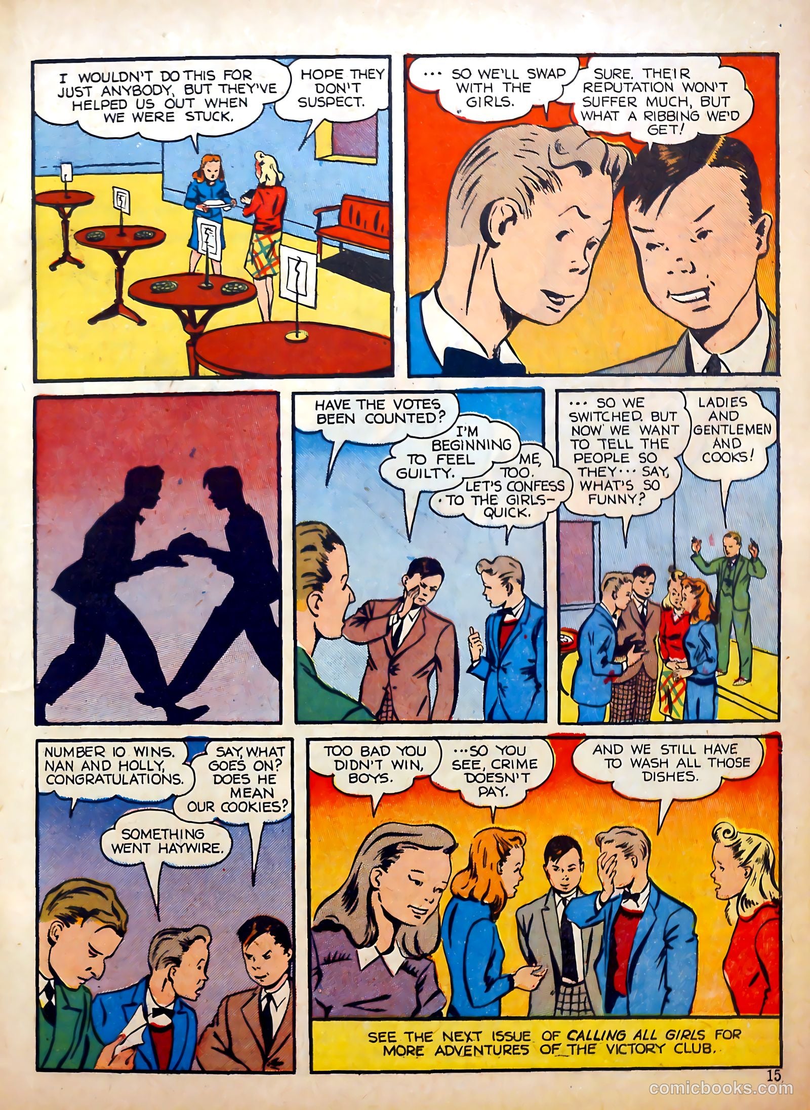 Calling All Girls #19 (1956) — page 15 of 59