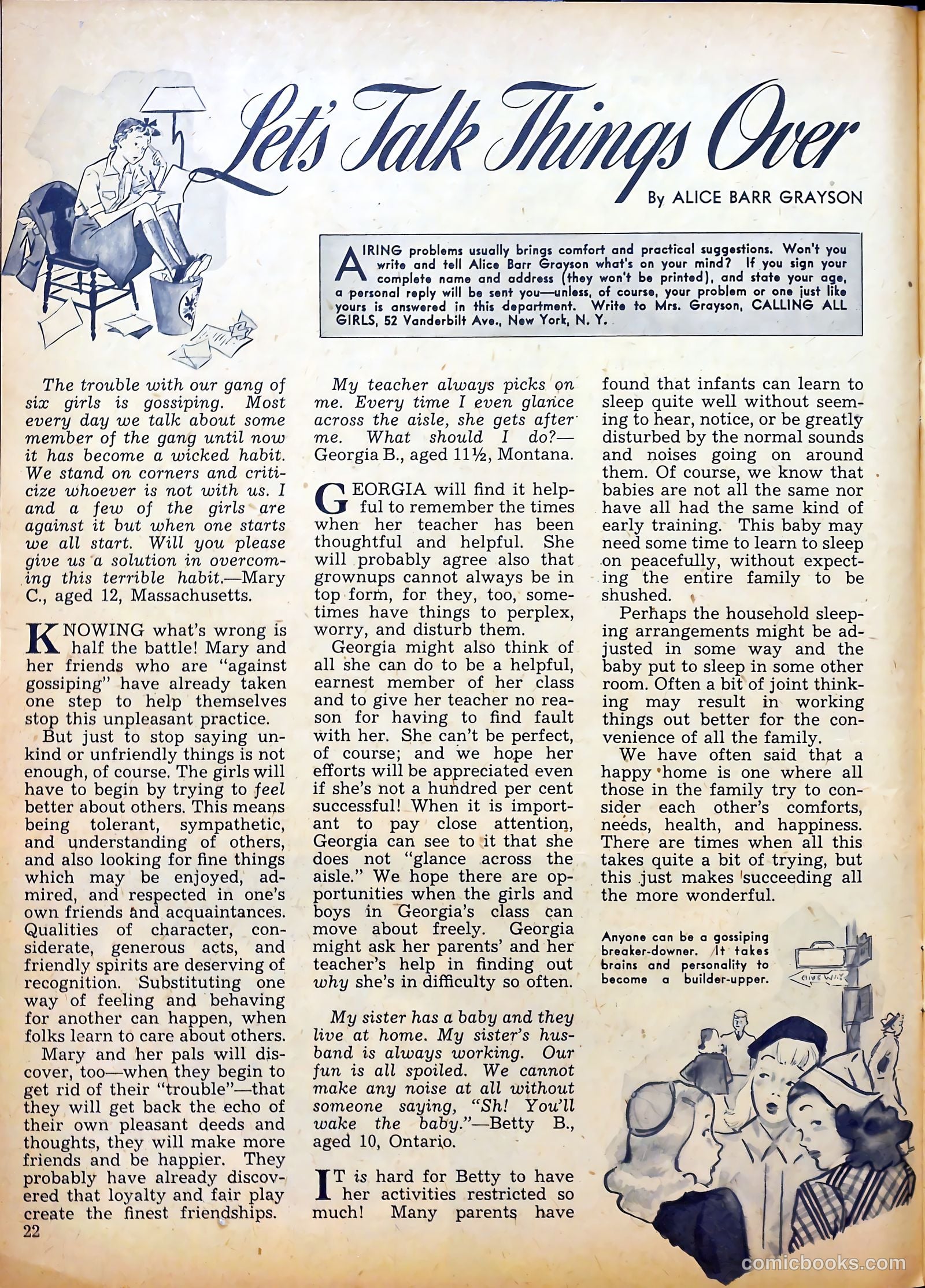 Calling All Girls #19 (1956) — page 22 of 59